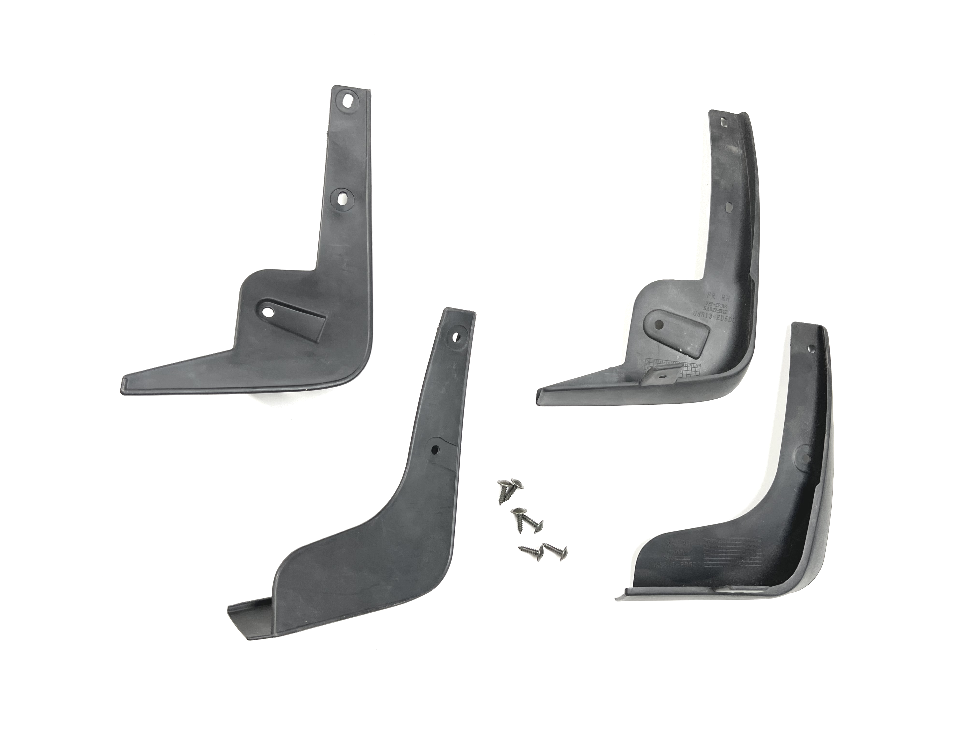 Бризковики Nissan Tiida седан / хетчбек 2006-2013 комплект 4шт. 3