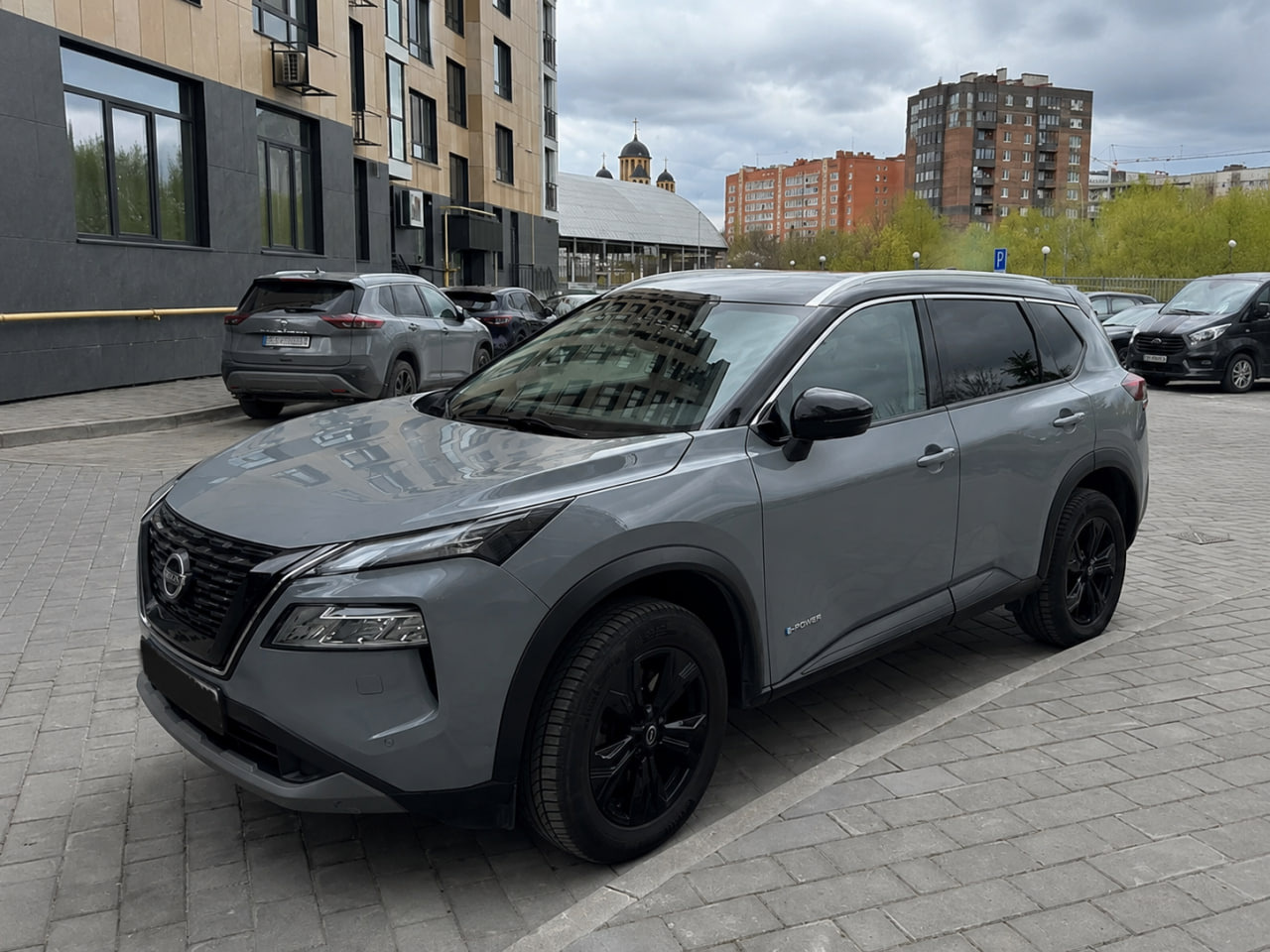 Інтегровані рейлінги сірі OEM (ABS-пластик) 2