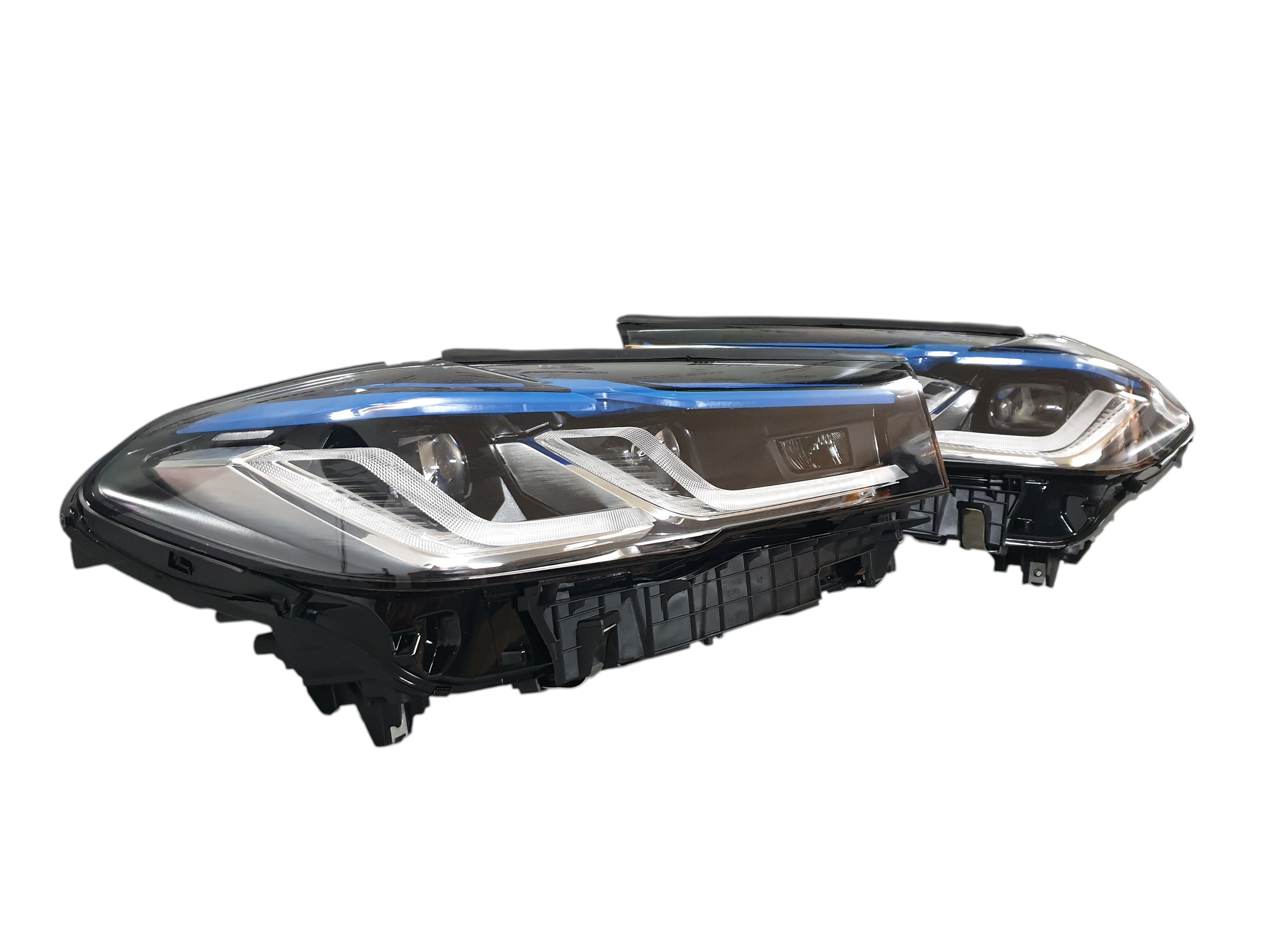 Передні фари (стиль M5 F90 LCI Laser) V2 на BMW 5 Series F10 / F11 2010-2017 року 2