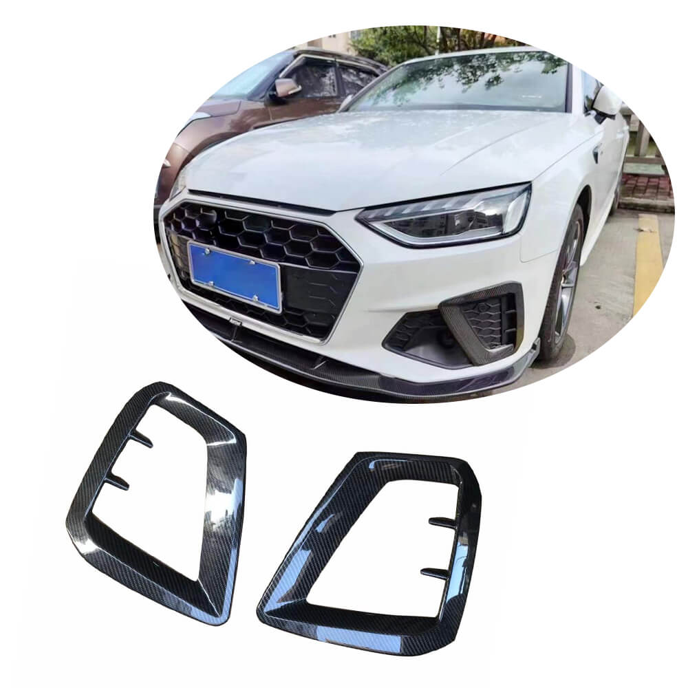 Накладки на протитуманні фари V1 (для S-Line Sedan 2015-2019, Карбон)