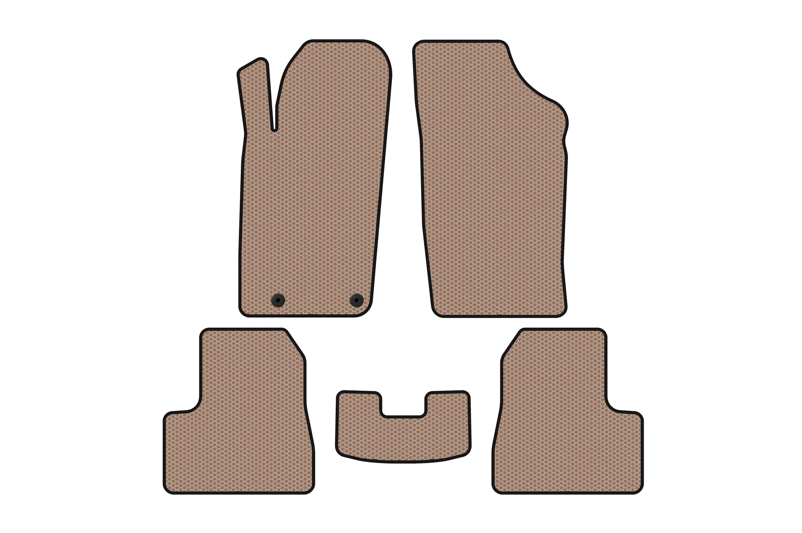 Гумові килимки Carsuit (2009-2013, Бежевий)