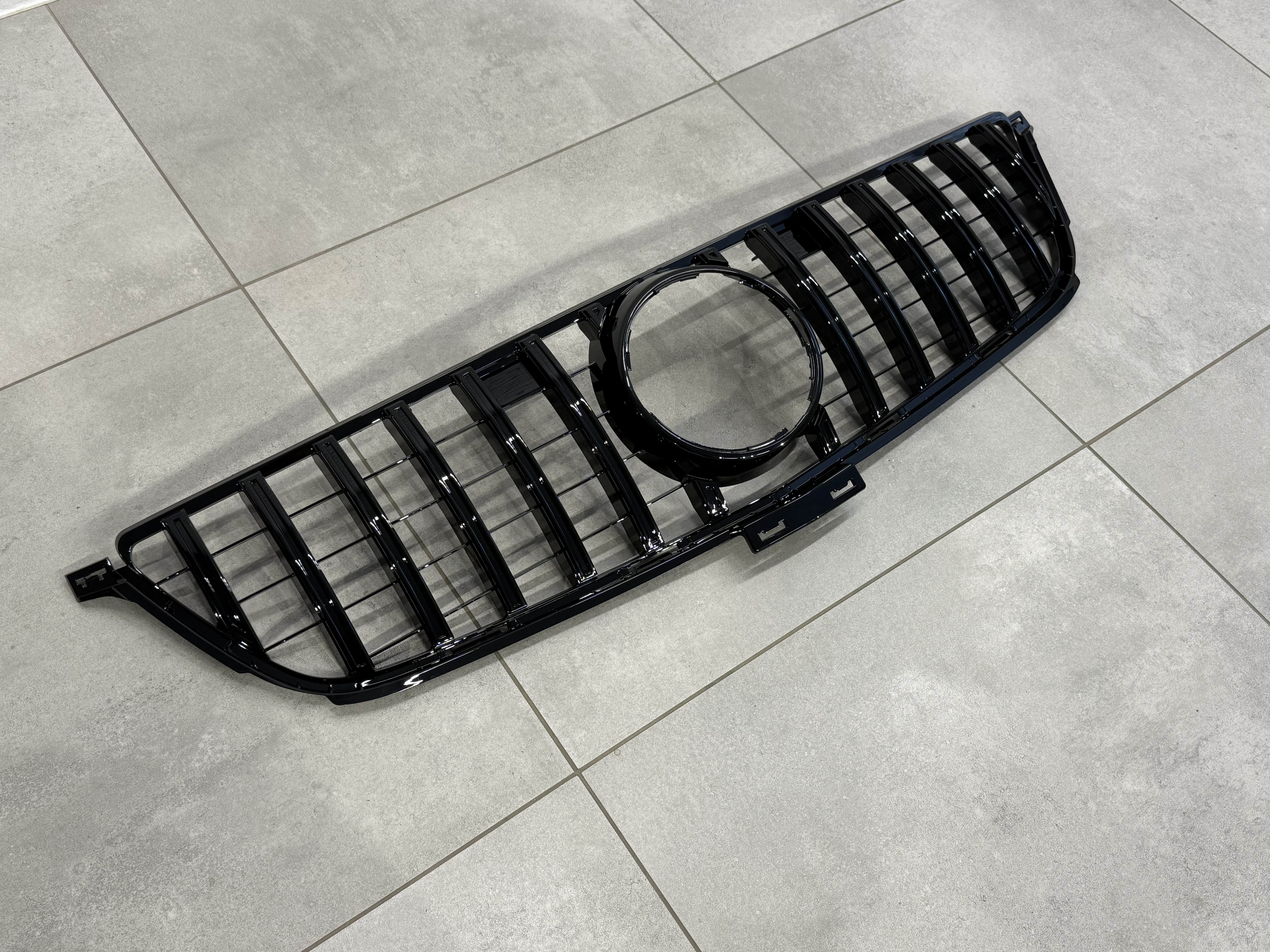Решітка радіатора GT BLACK Mercedes ML-class W166 2012-2015 5