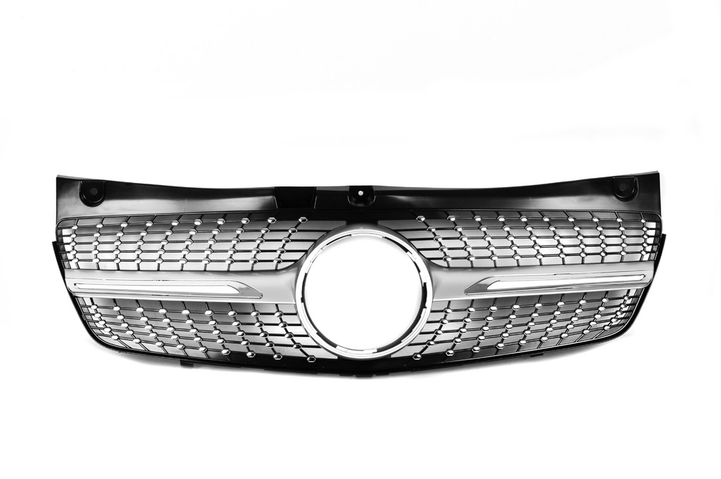 Передня решітка Diamond Silver (2010-2014) 3