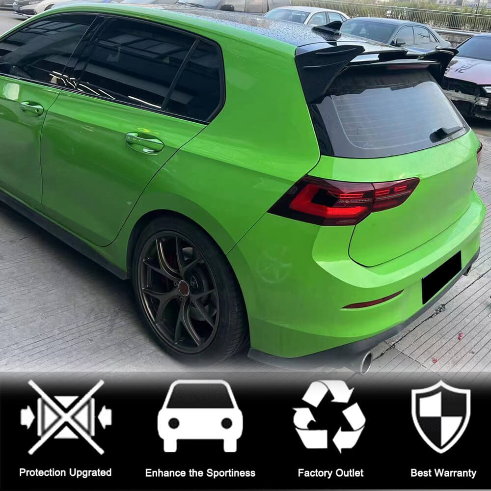 Спойлер V2 (для GTI/R EU 2019-2024, Карбон) 6