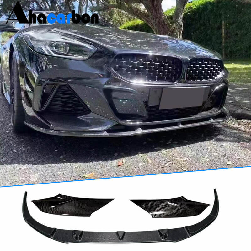 Накладка на передній бампер Lip V2 (для M-Sport, Карбон)
