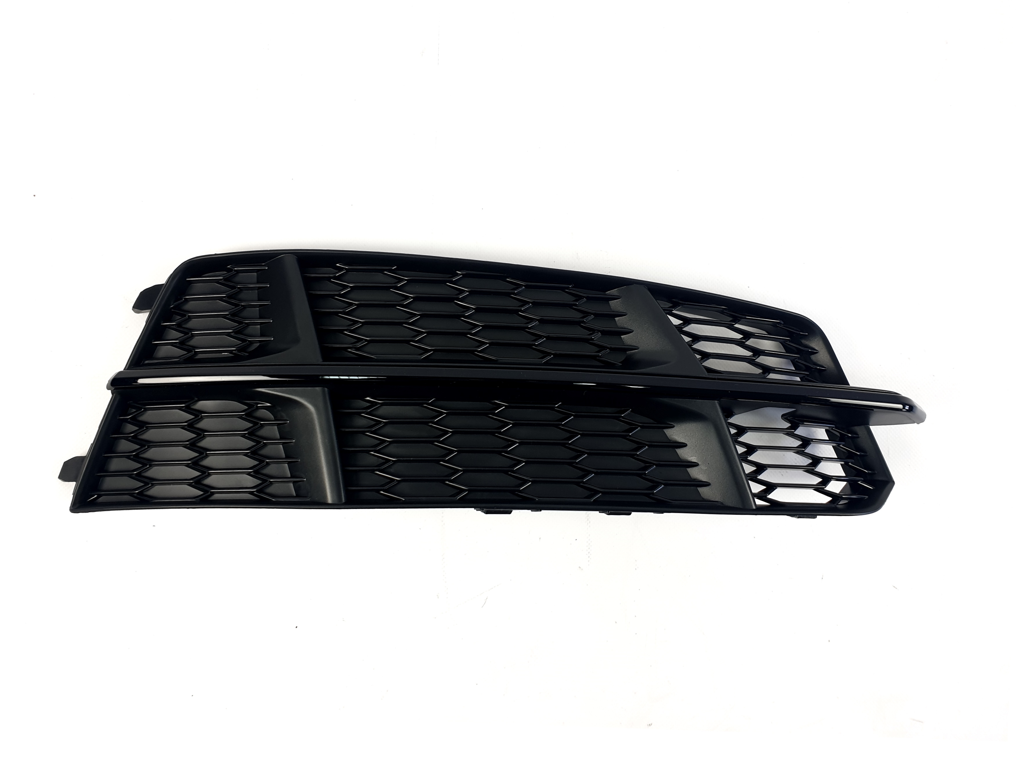 Решітки в бампер Full Black (в стилі S6) S-Line на Audi A6 C7 2014-2018 року 2