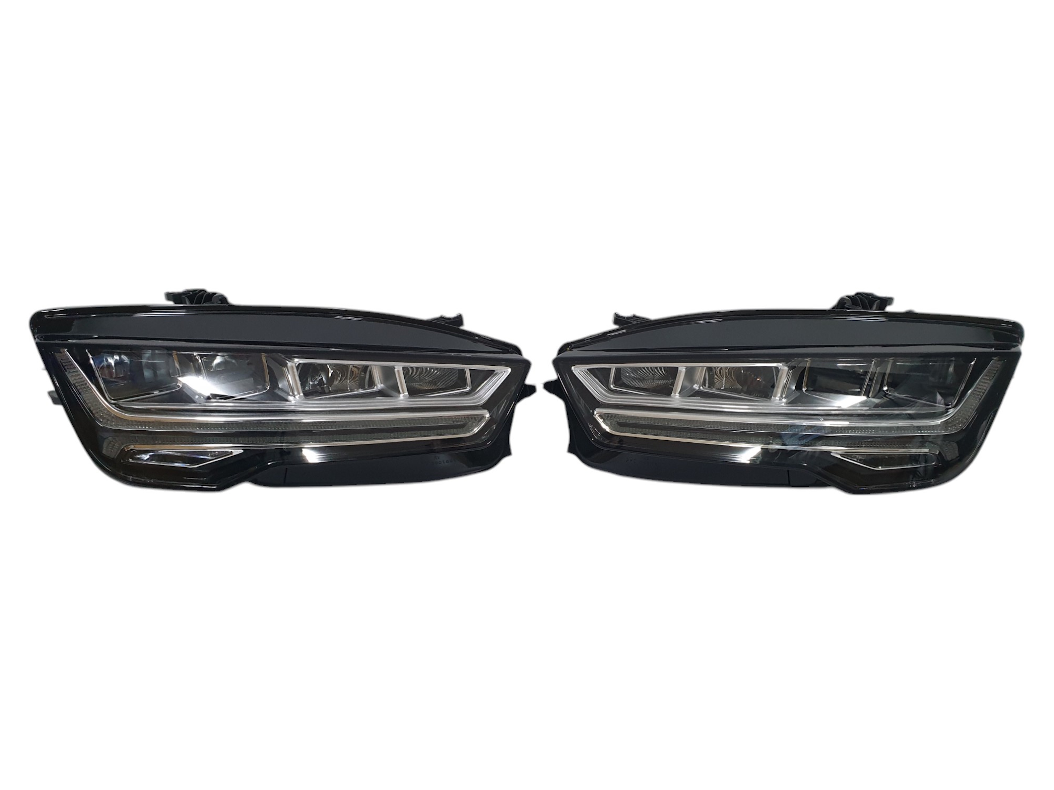 Передні фари (Full Led стиль A7 2014+) на Audi A7 4G 2010-2014 року