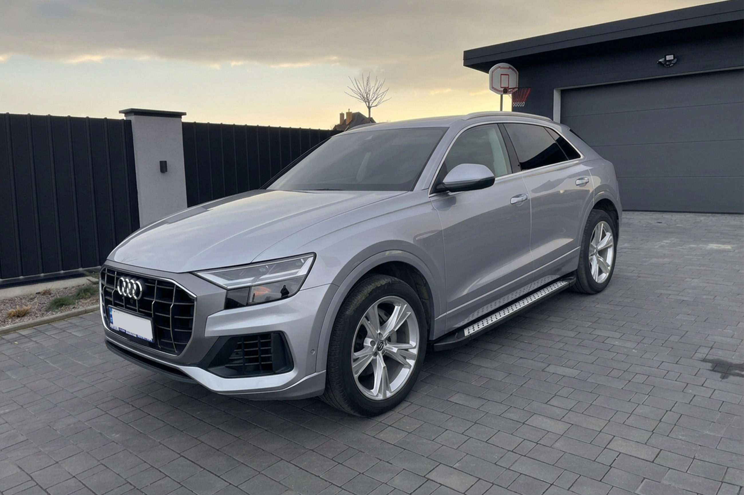 Бокові пороги Vision New Grey (2 шт., Алюміній)