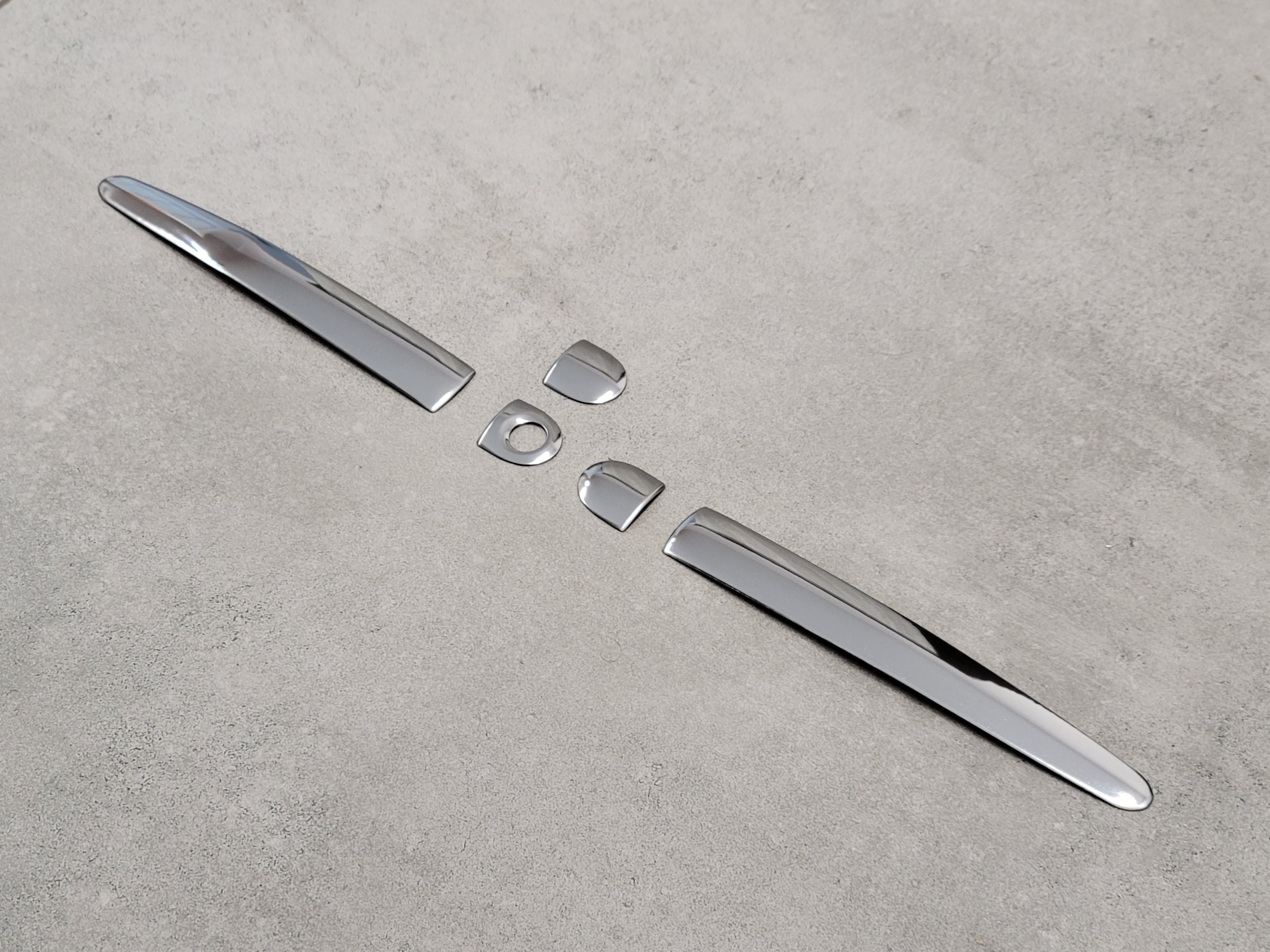 Накладки на ручки Toyota Land Cruiser Prado 150 2009-2015 Lexus style (нержавіюча сталь) 4