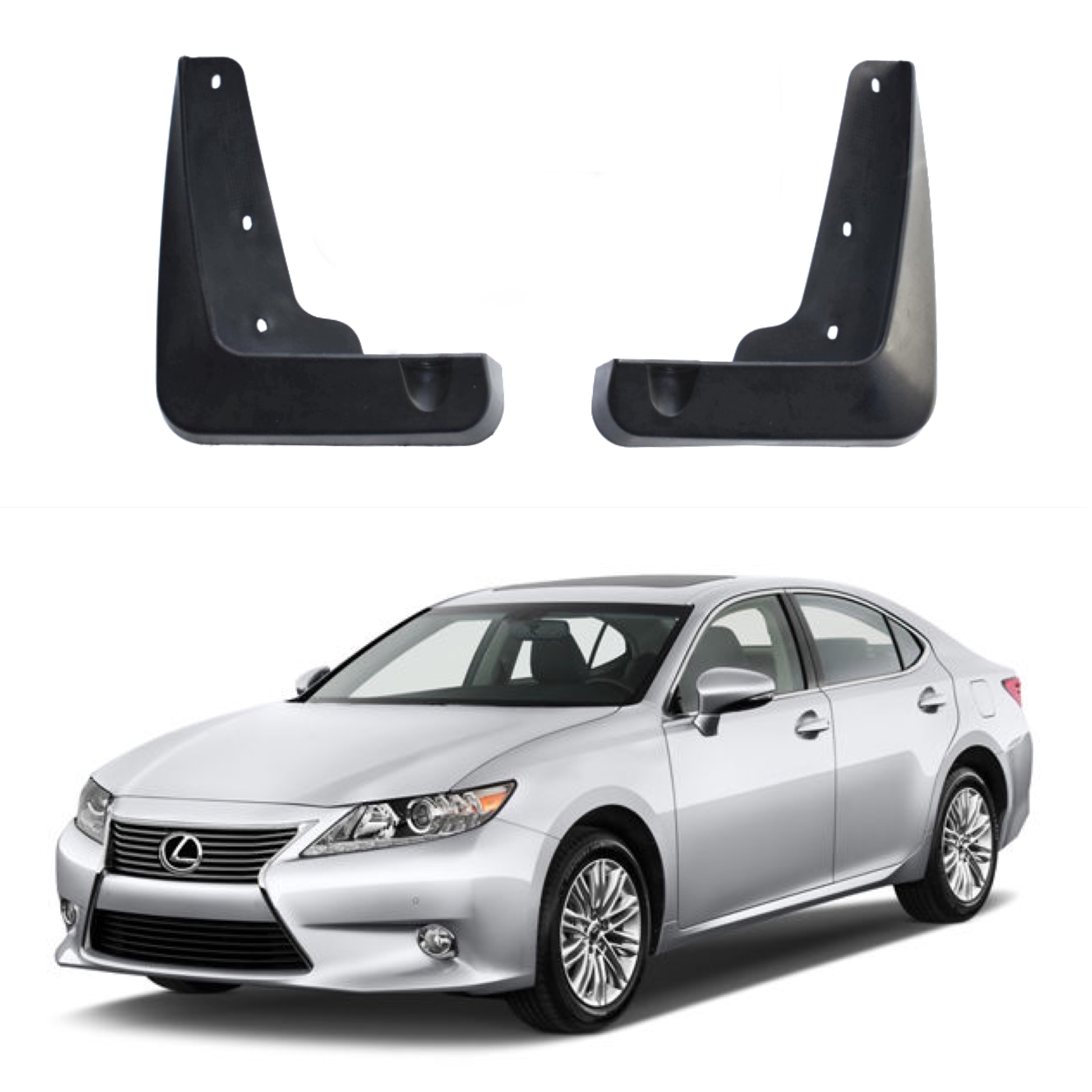Бризковики передні Lexus ES 2012-2017, комплект 2шт.