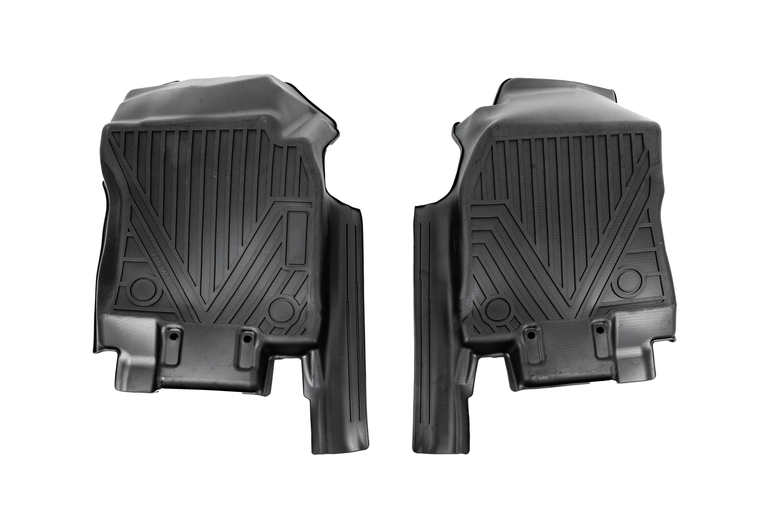 Гумові килимки салона Niken Luxury 3D (Для X-trail, 3 шт) 6