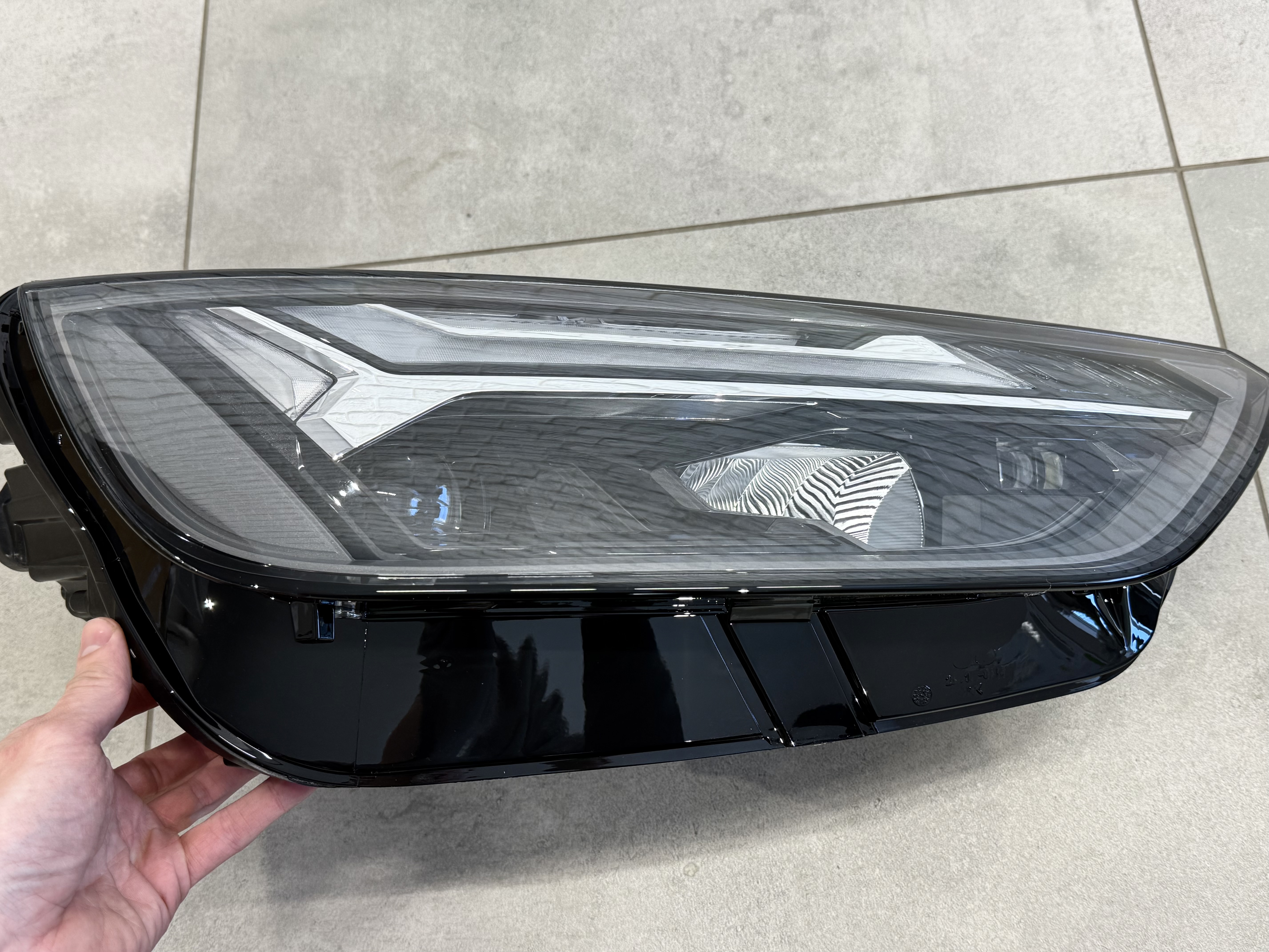 Фари LED для AUDI Q5 рестайлинг 2021-2024 2шт. комплектні з блоками 3