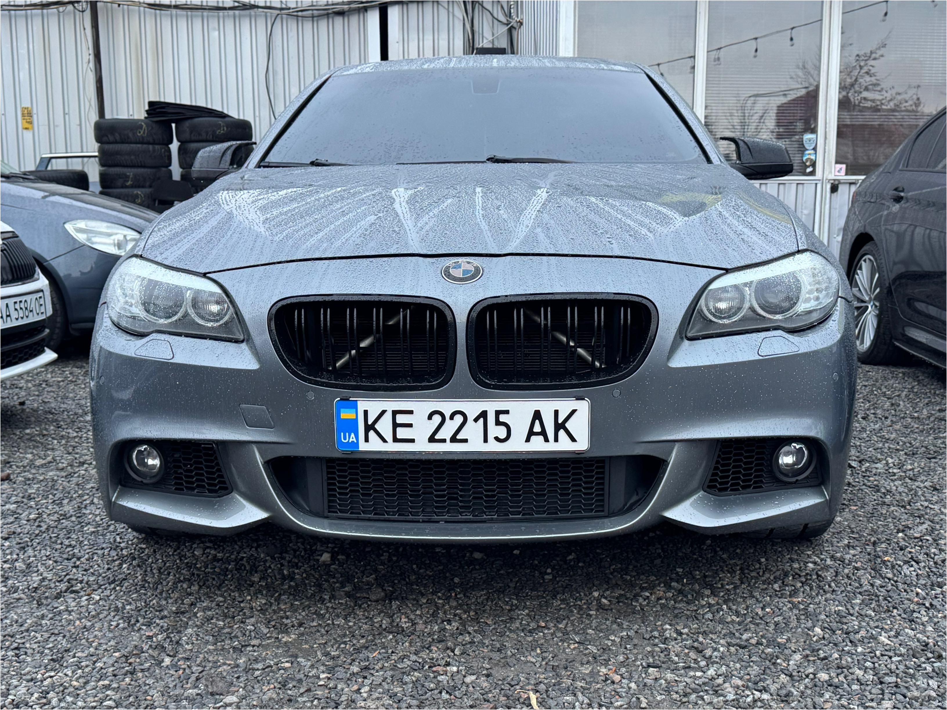 Передній бампер у зборі M Paket BMW 5 Series F10 F11 2010-2013 (під омивачі / з отворами під парктроніки / з отворами туманок) 5
