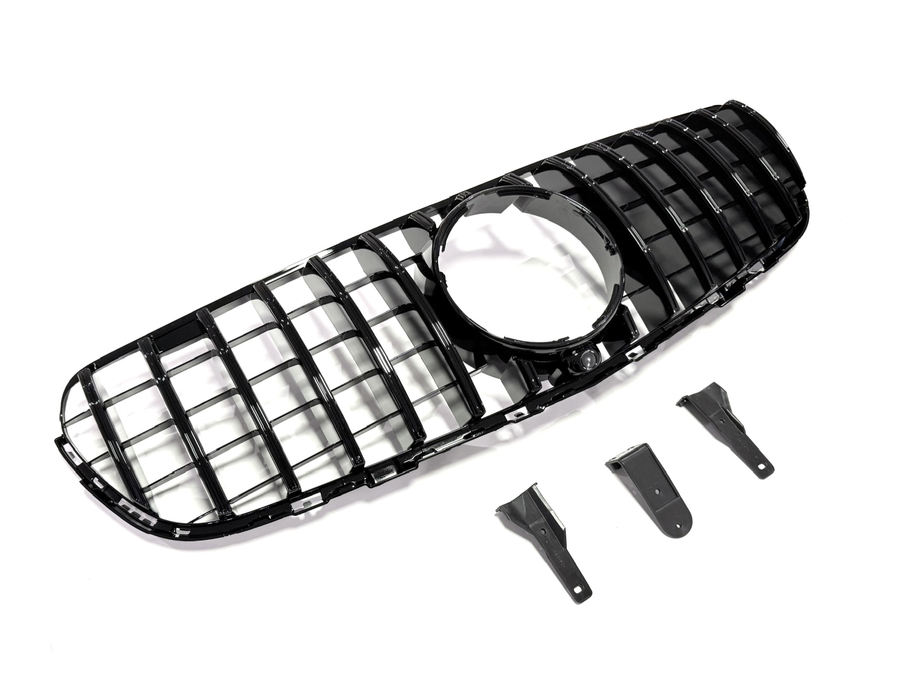 Решітка радіатора GT BLACK Mercedes GLC-Class X253 / C253 2015-2019 4
