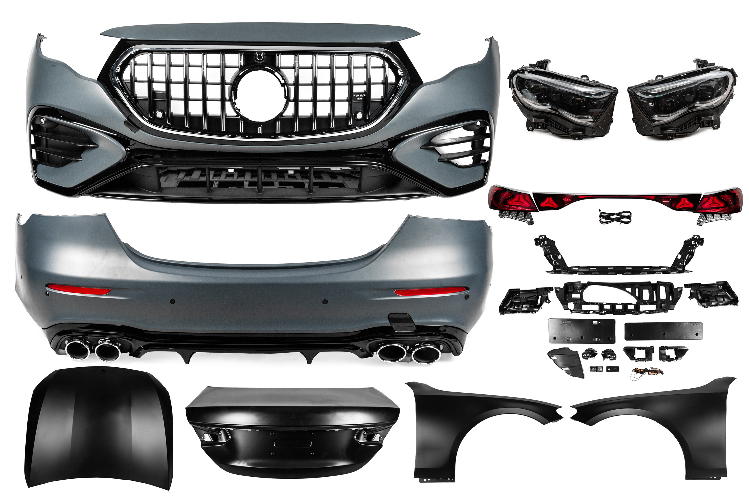 Комплект рестайлінгу в W214 AMG E53 2