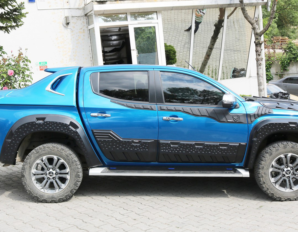 Молдинг двері EuroCap (6 шт, ABS) 6