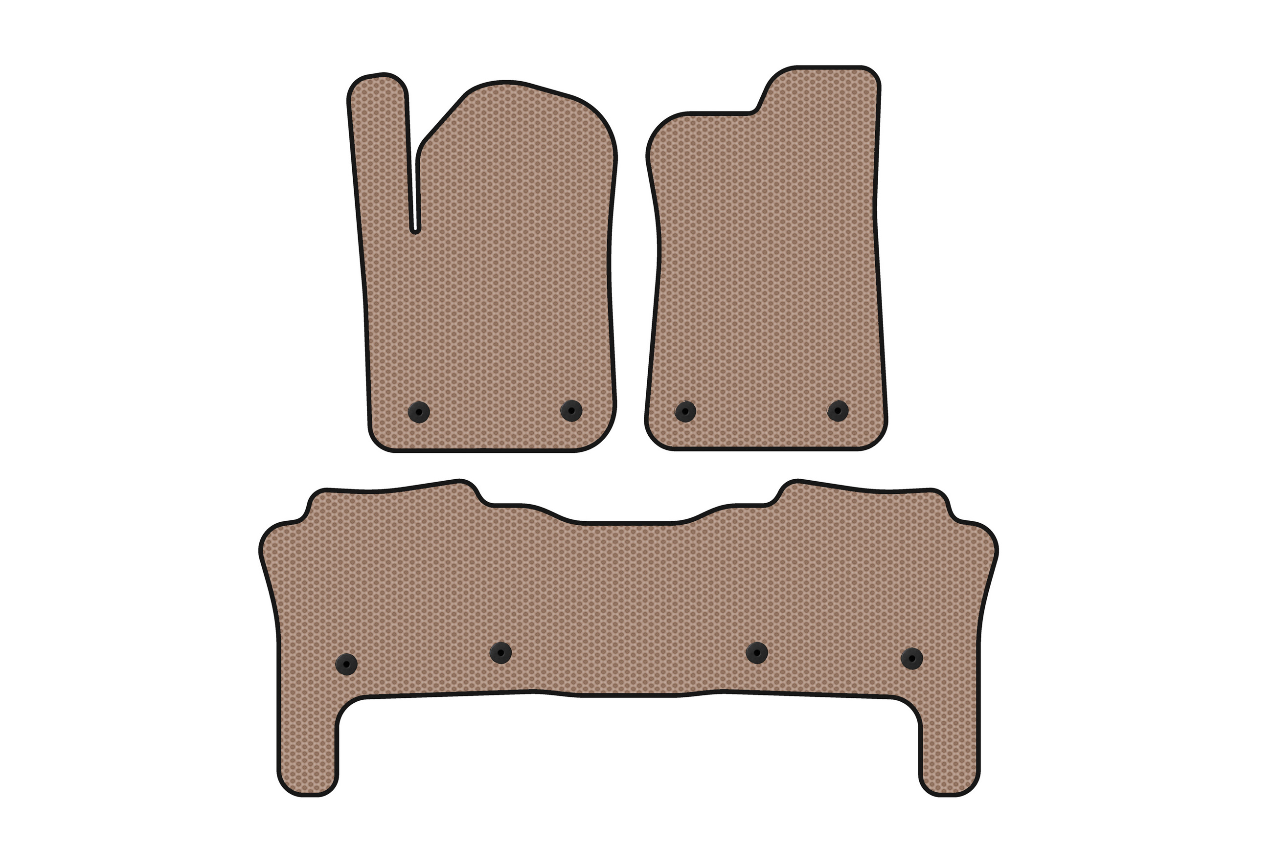 Гумові килимки Carsuit (Бежевий)