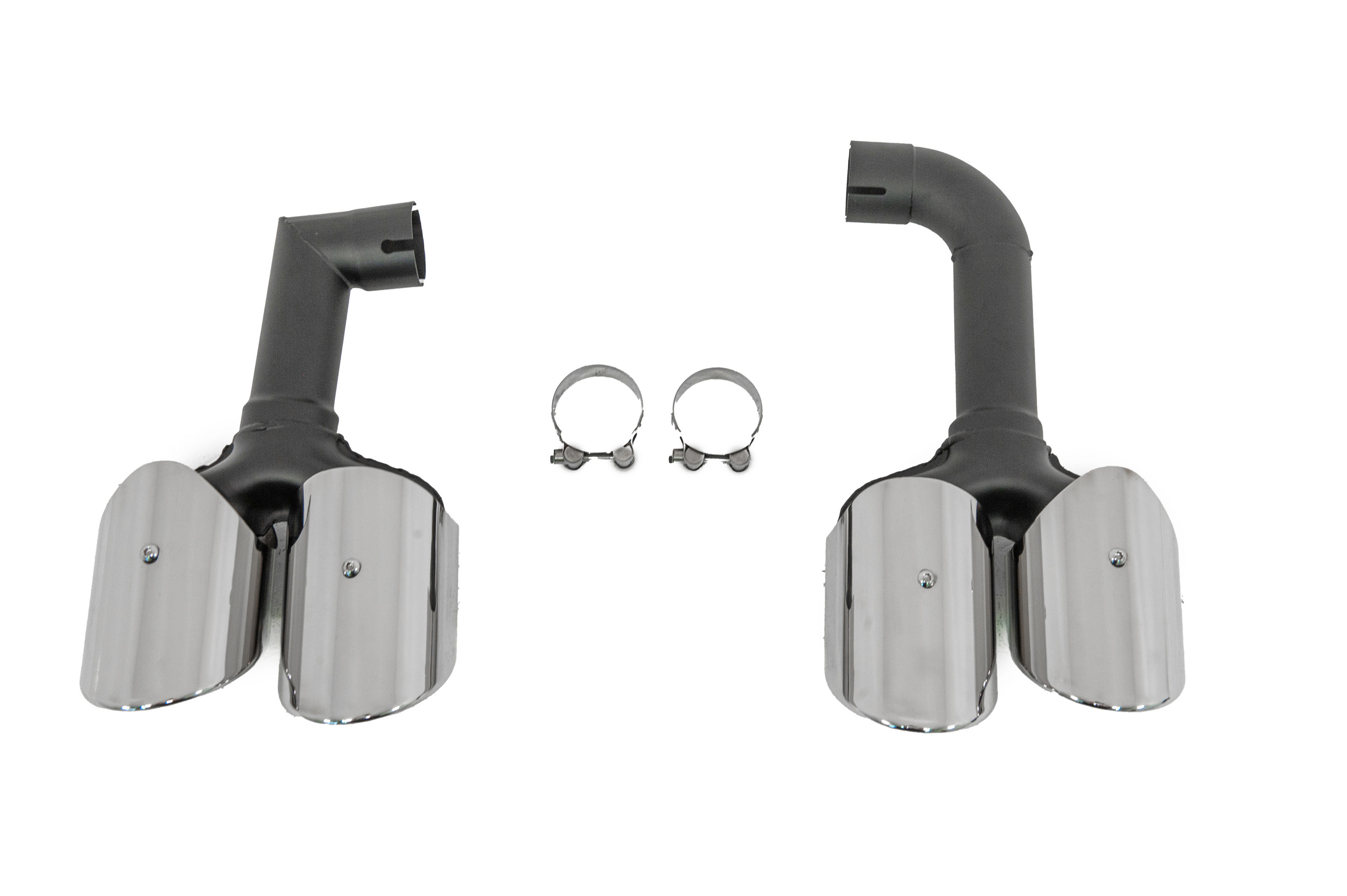 Насадки на глушники Silver в стилі X3M F97 (V2) 3