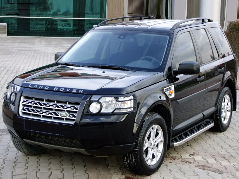 Бокові пороги BlackLine (2 шт, алюміній)