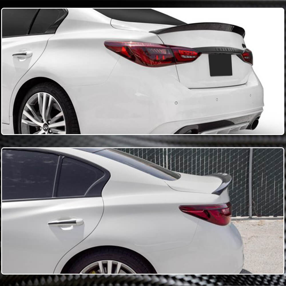 Спойлер V7 (для Q50, Карбон) 3