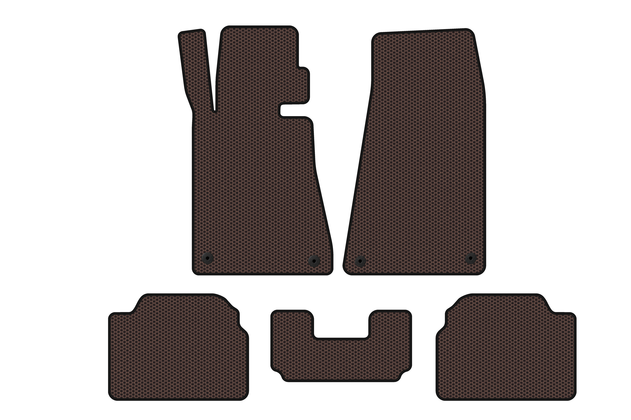 Гумові килимки Carsuit (Коричневий)