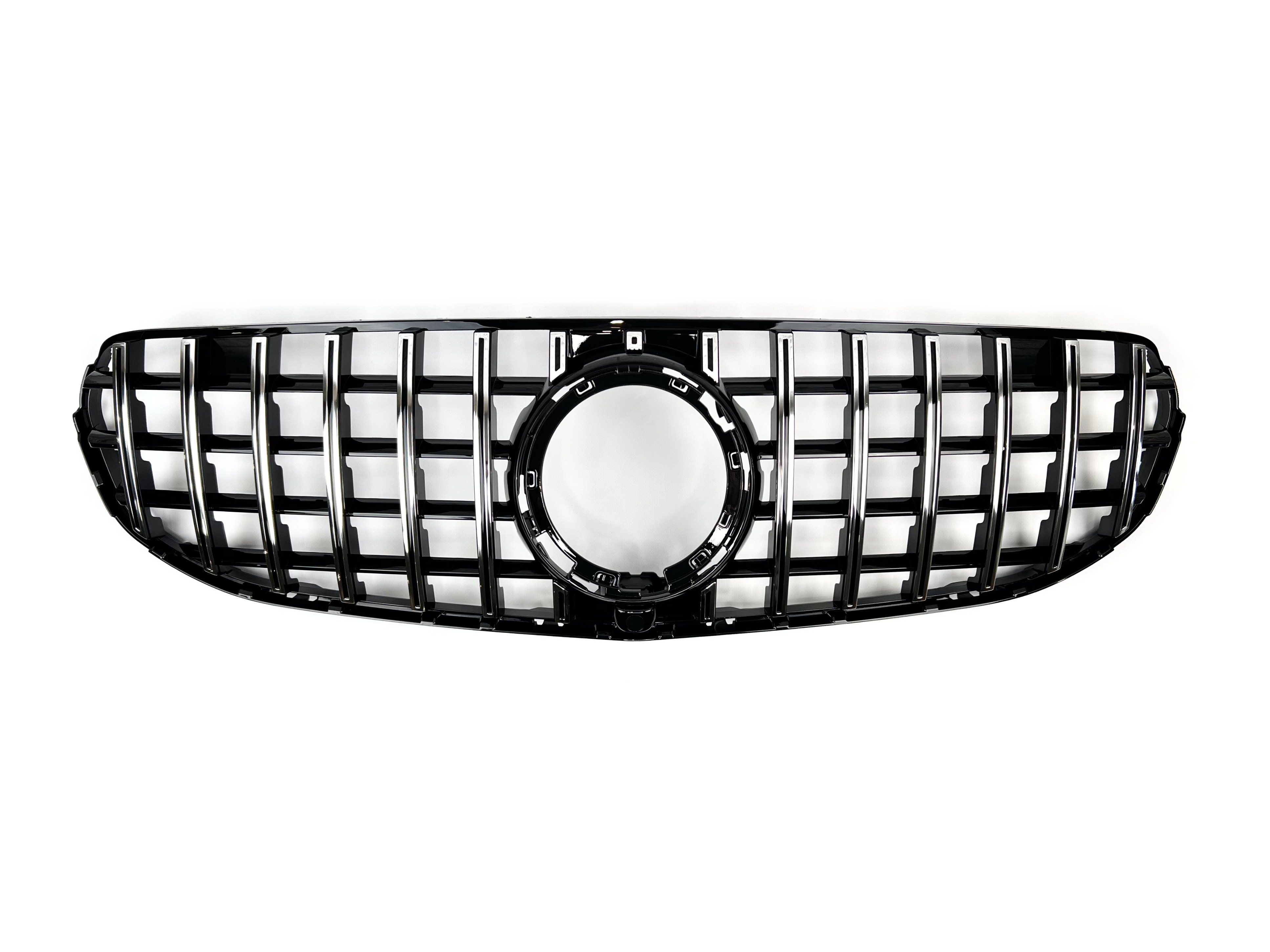 Решітка радіатора GT CHROME Mercedes GLC-Class X253 / C253 2020-2023 (НЕ AMG) 3