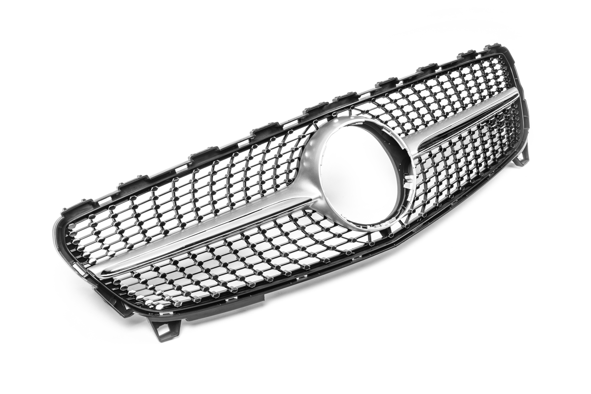 Передня решітка Diamond SIlver (2015-2018) 2