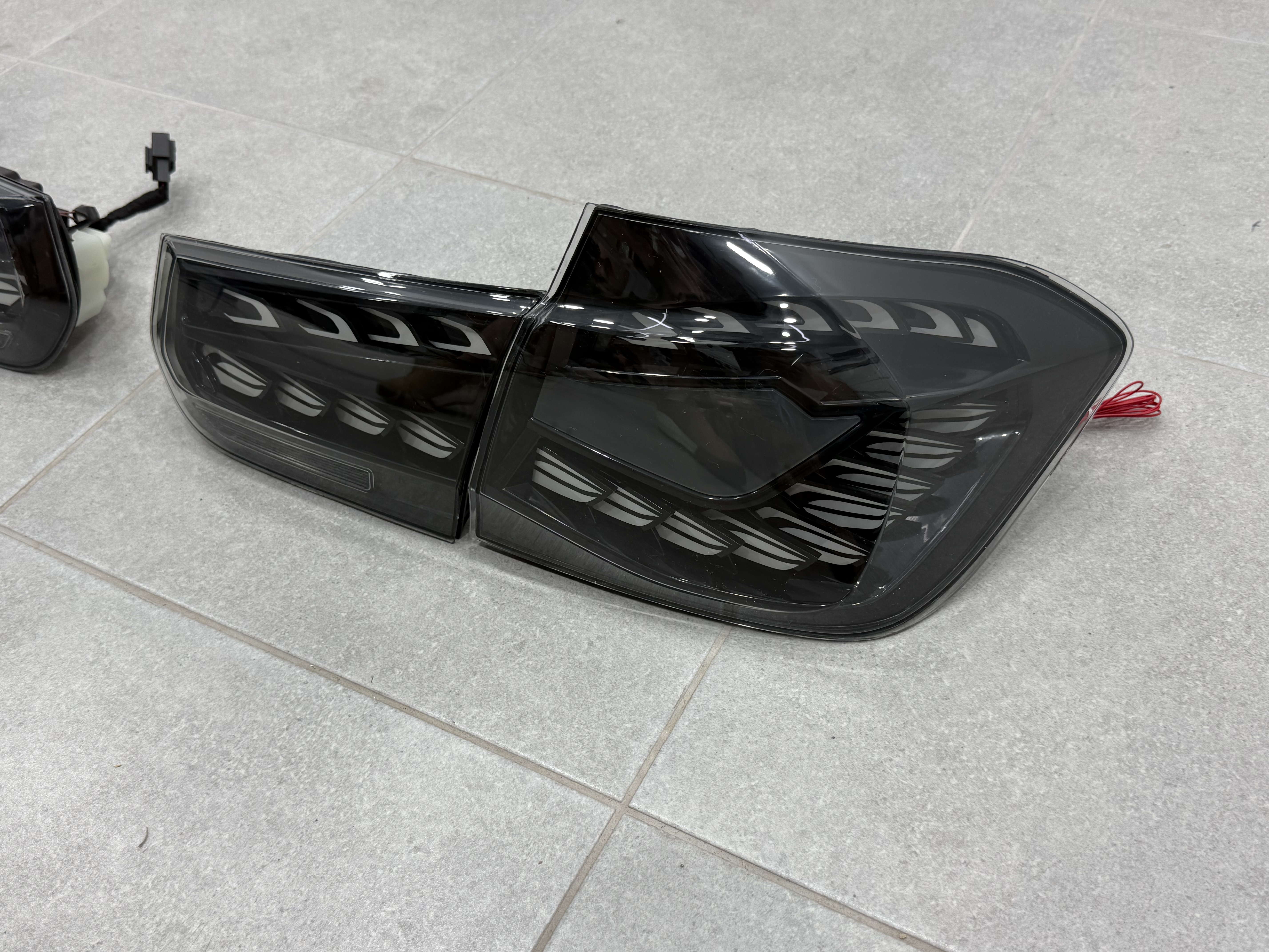 Задні ліхтарі GTS Style SMOKE для BMW 3 series F30 2012-2018 4
