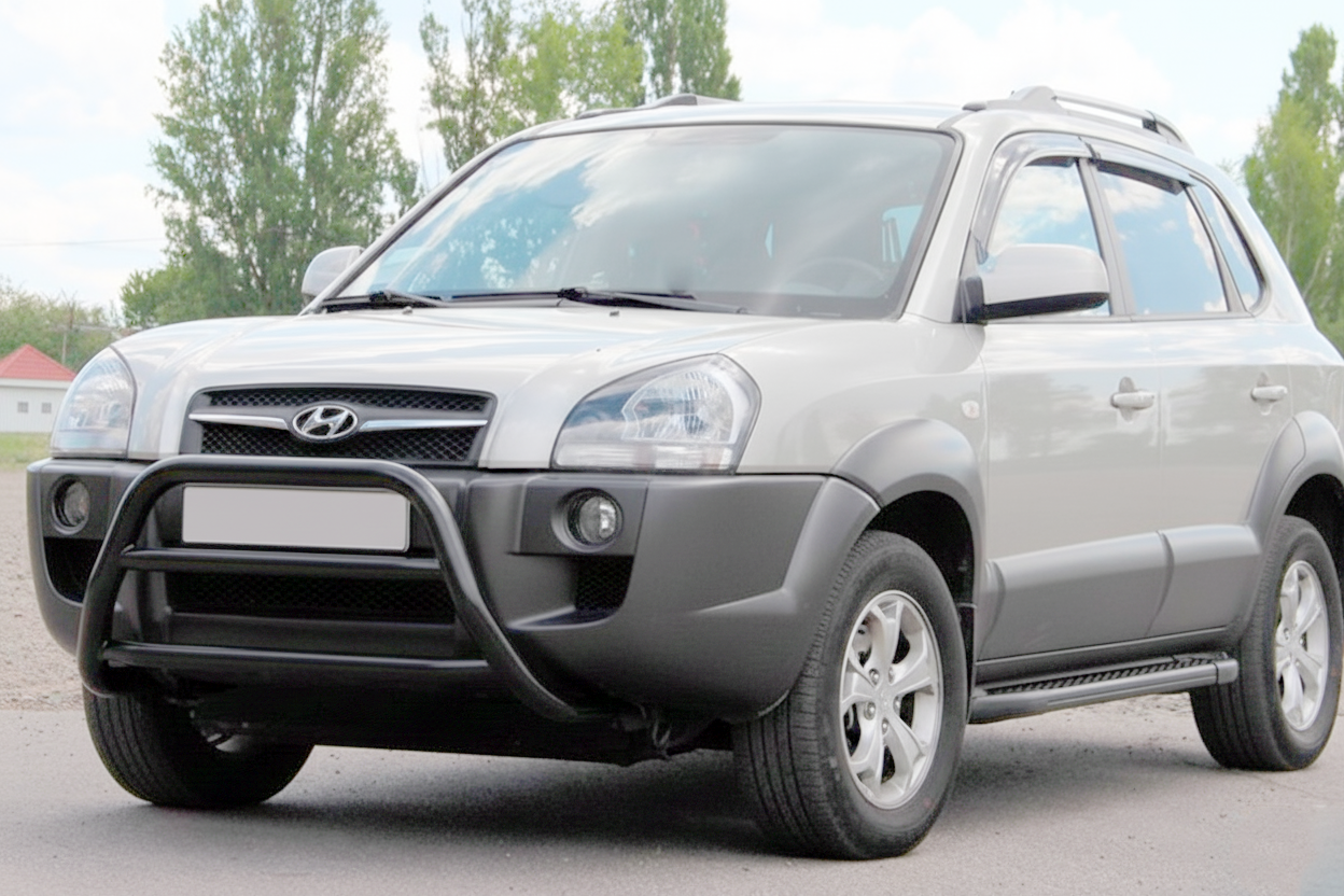 Кенгурятник WT022 Black (нерж.) 2