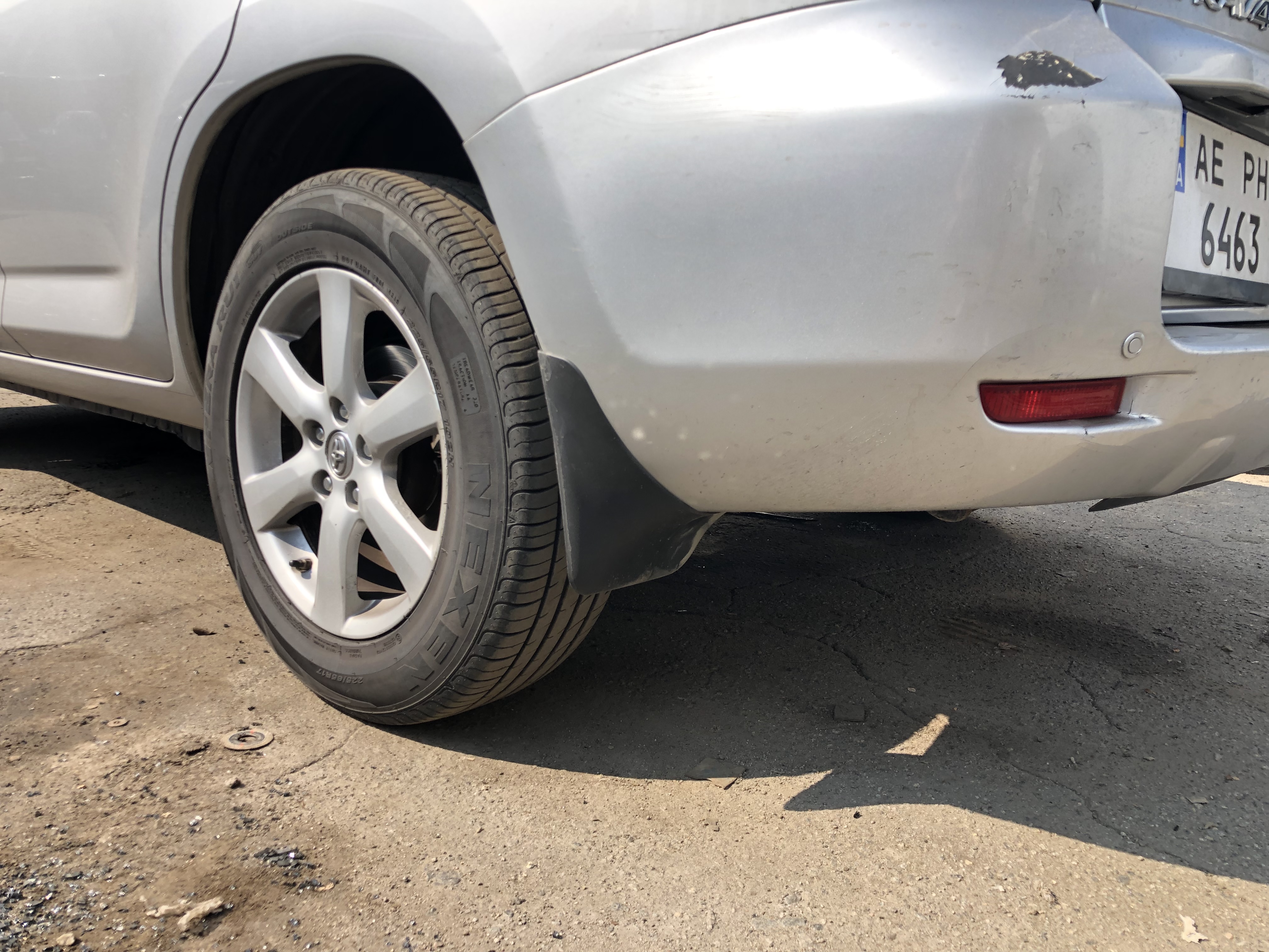 Бризковики Toyota Rav-4 2006-2012 комплект 4 шт. 6