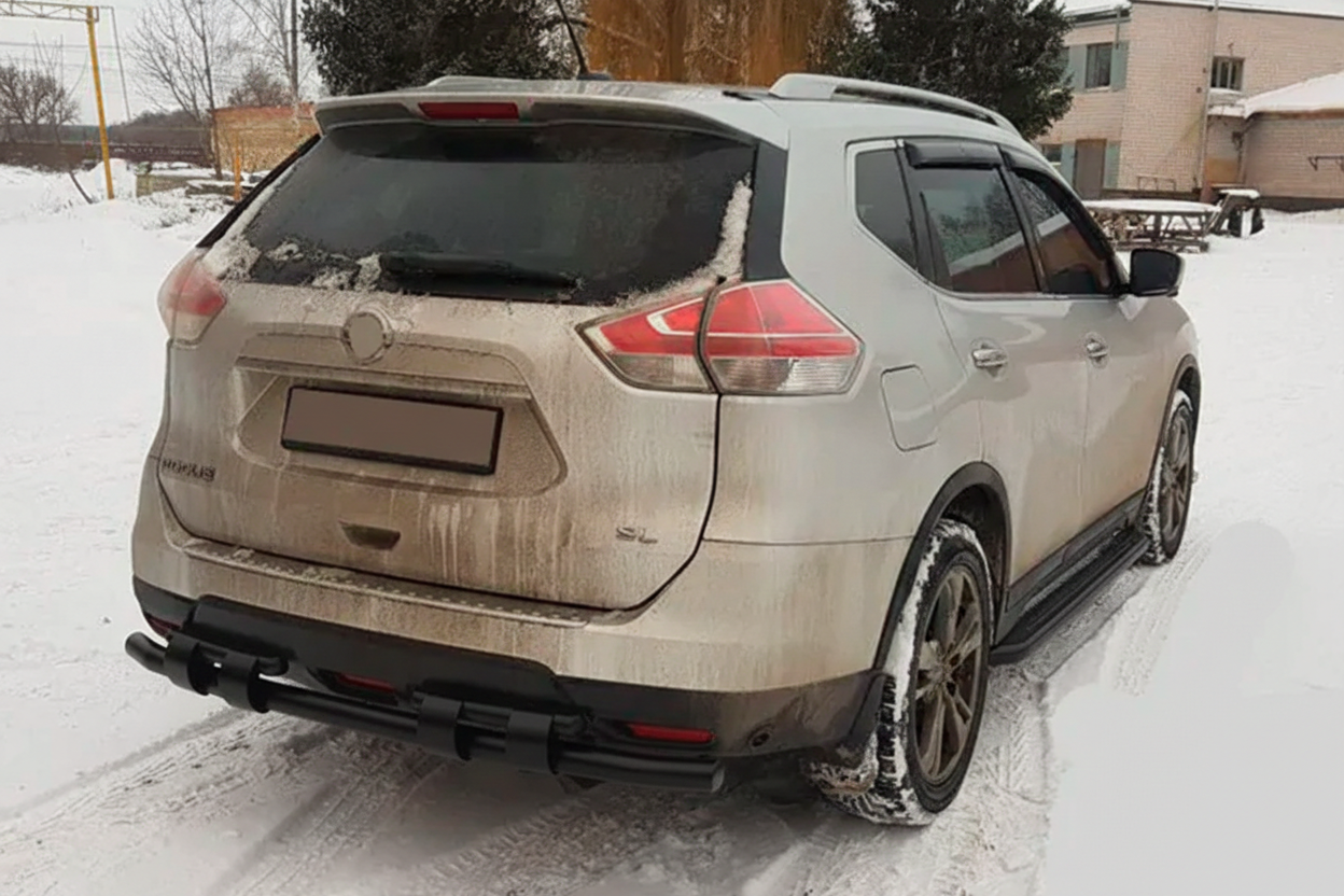 Задній захист NSXT.13.6.B1-08 Black (2 шт., нерж) 2