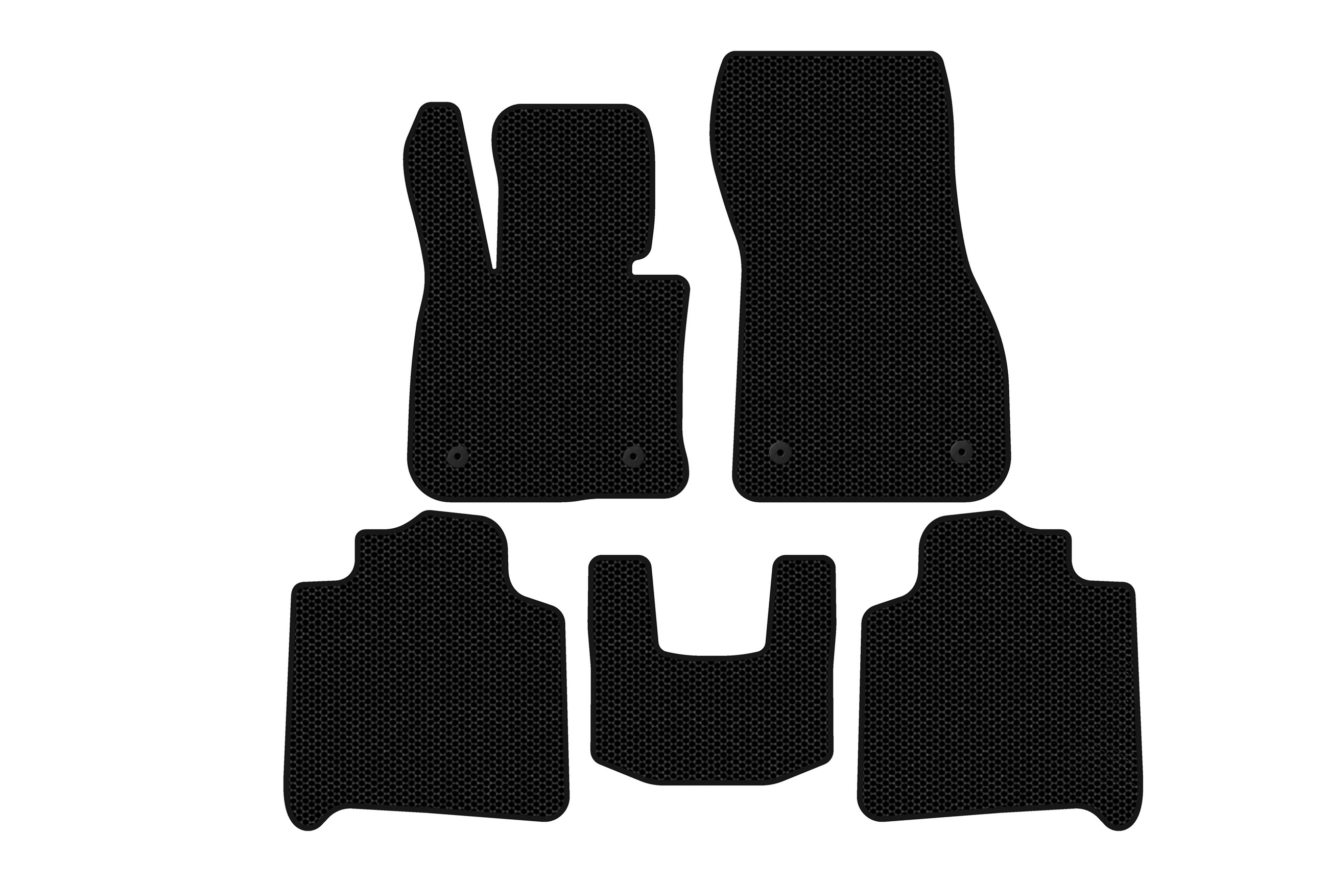 Гумові килимки Carsuit (Для F46, 2 ряди, чорні)