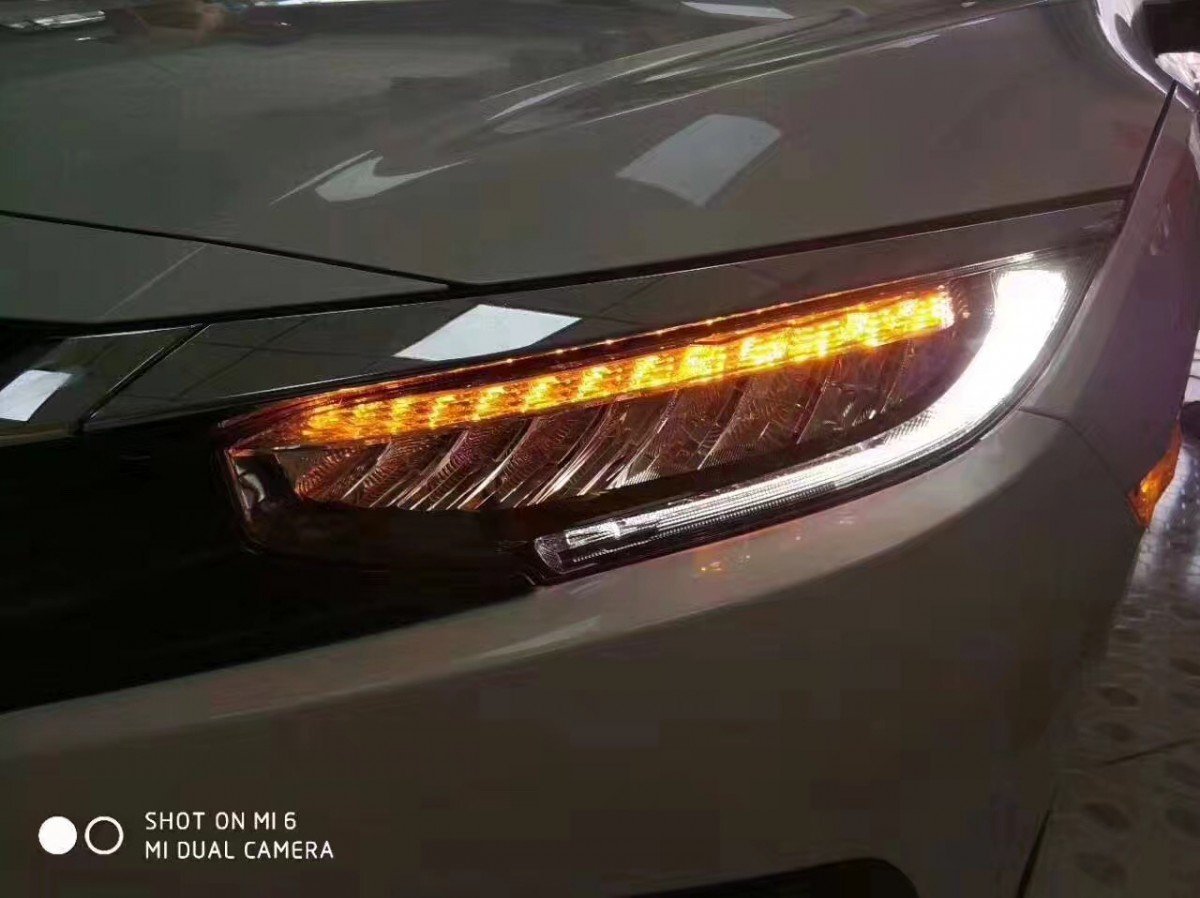 LED фари Honda Civic 10 2016-
