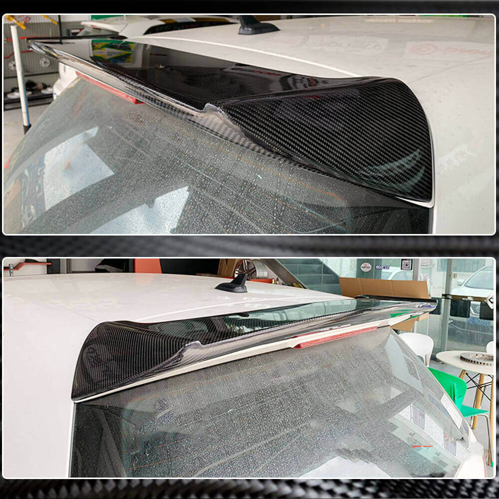 Спойлер V3 (для GTI/R HB 2010-2013, Карбон) 4