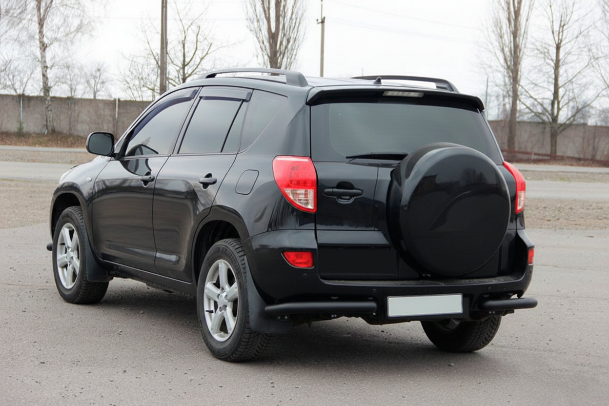 Задні куточки AK003 Black (2 шт., нерж) 3