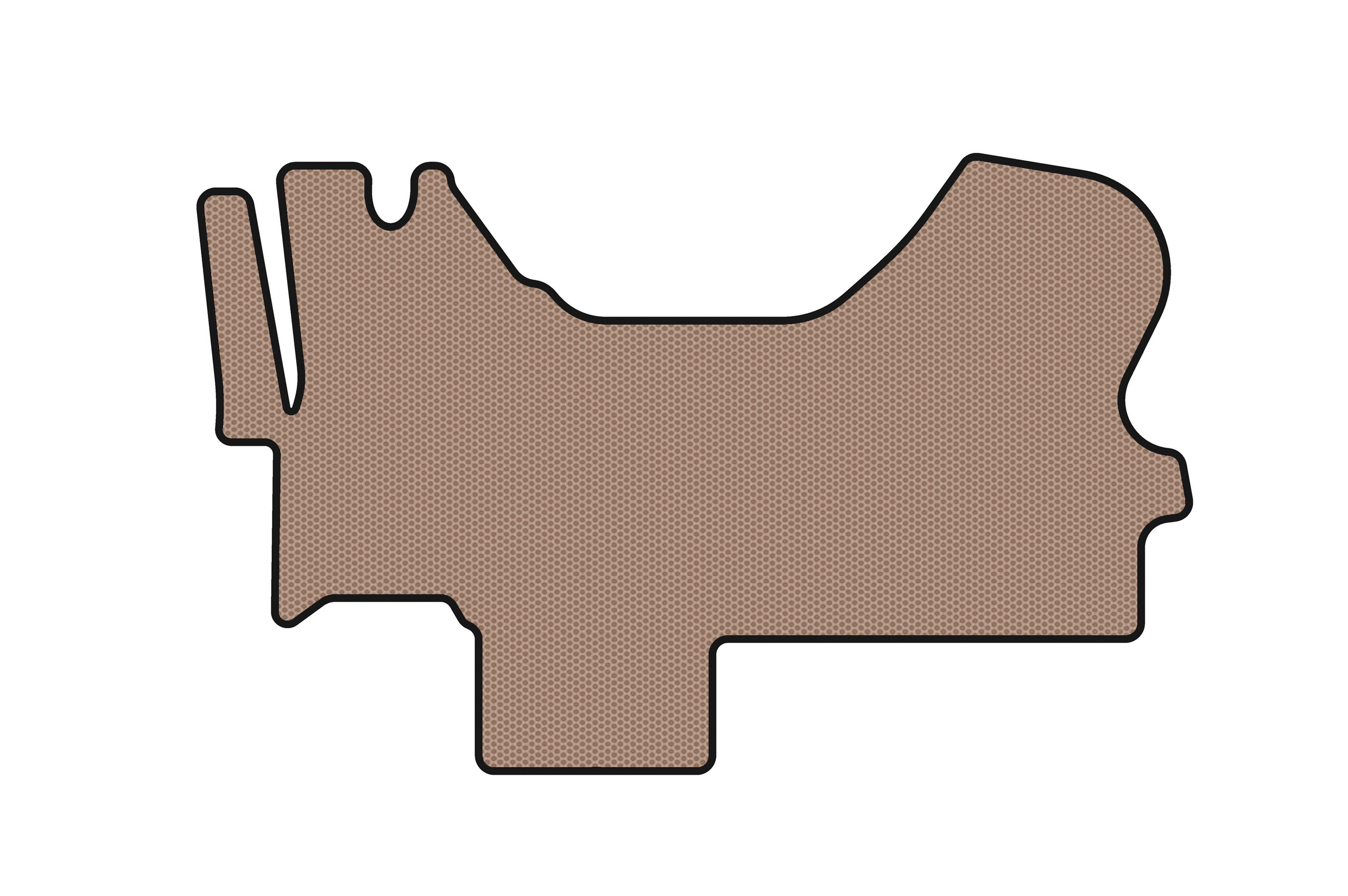 Гумові килимки Carsuit (Бежевий)