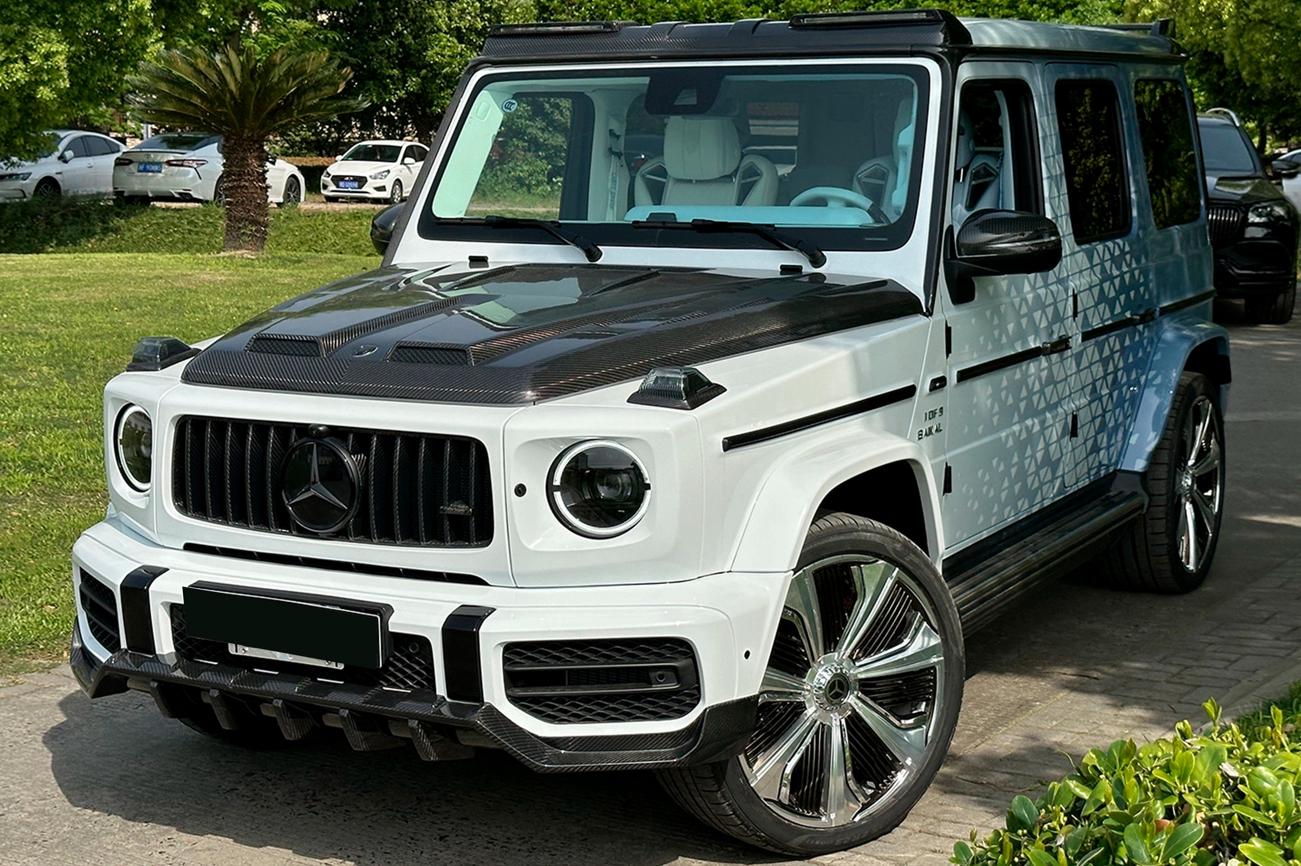 Комплект обвісів LRT Carbon (для G63 AMG) 4