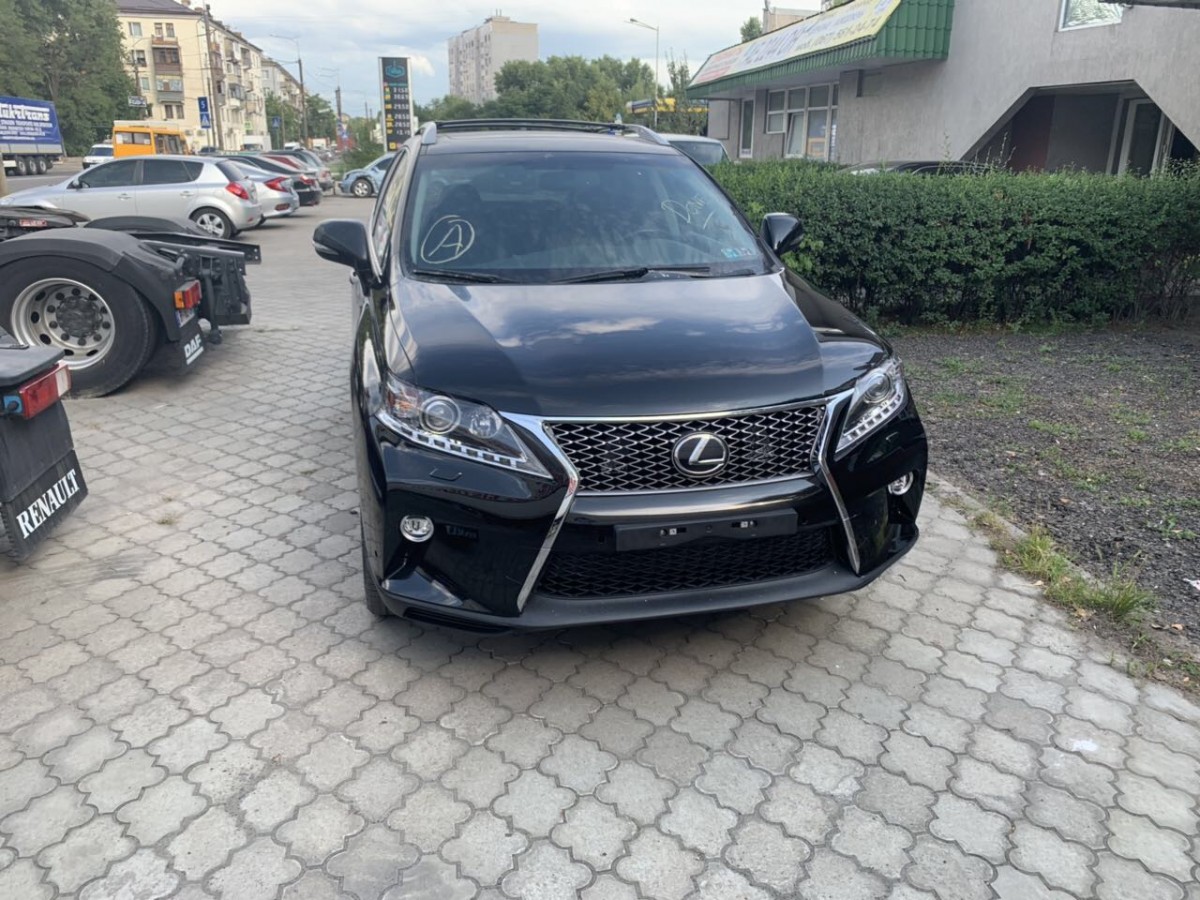 Подіум під номер Lexus RX РЕСТАЙЛІНГ 2012-2015 6
