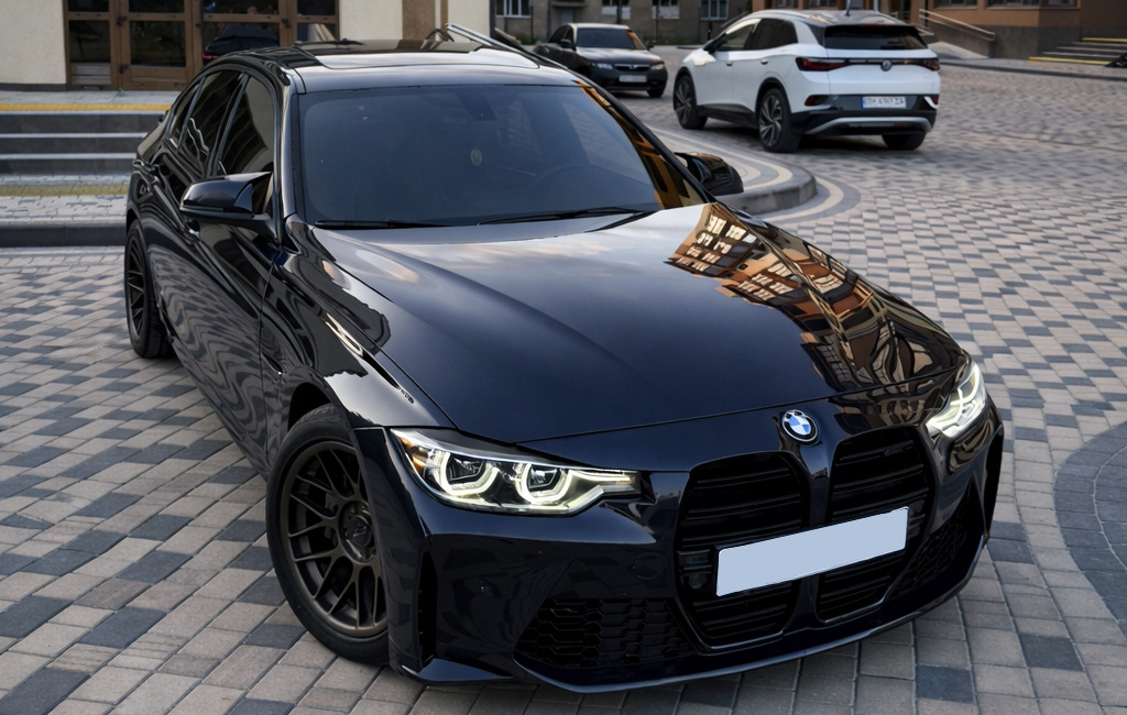 Передній бампер дизайн M3 G80 2