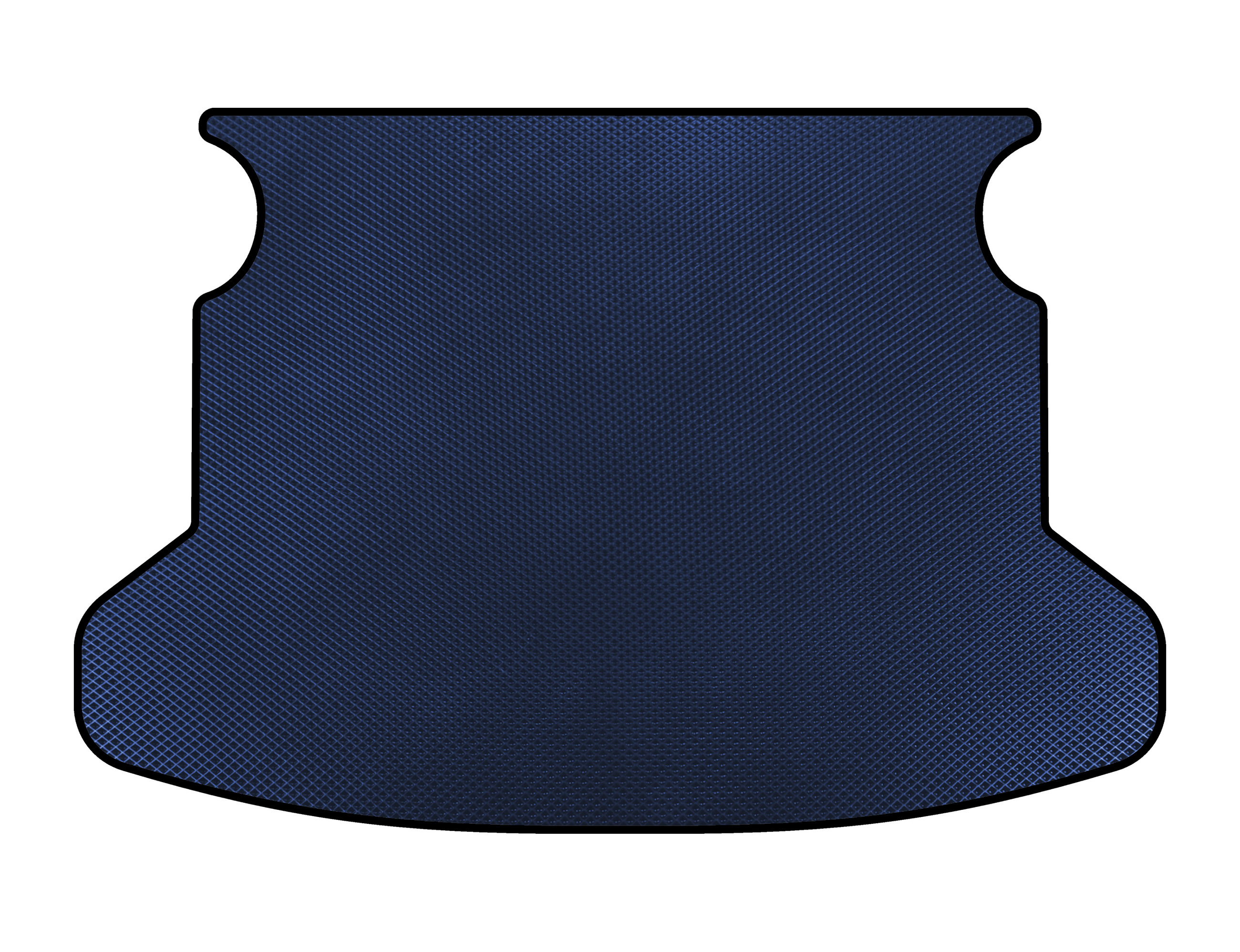 Килимок в багажник (SD, Синій)