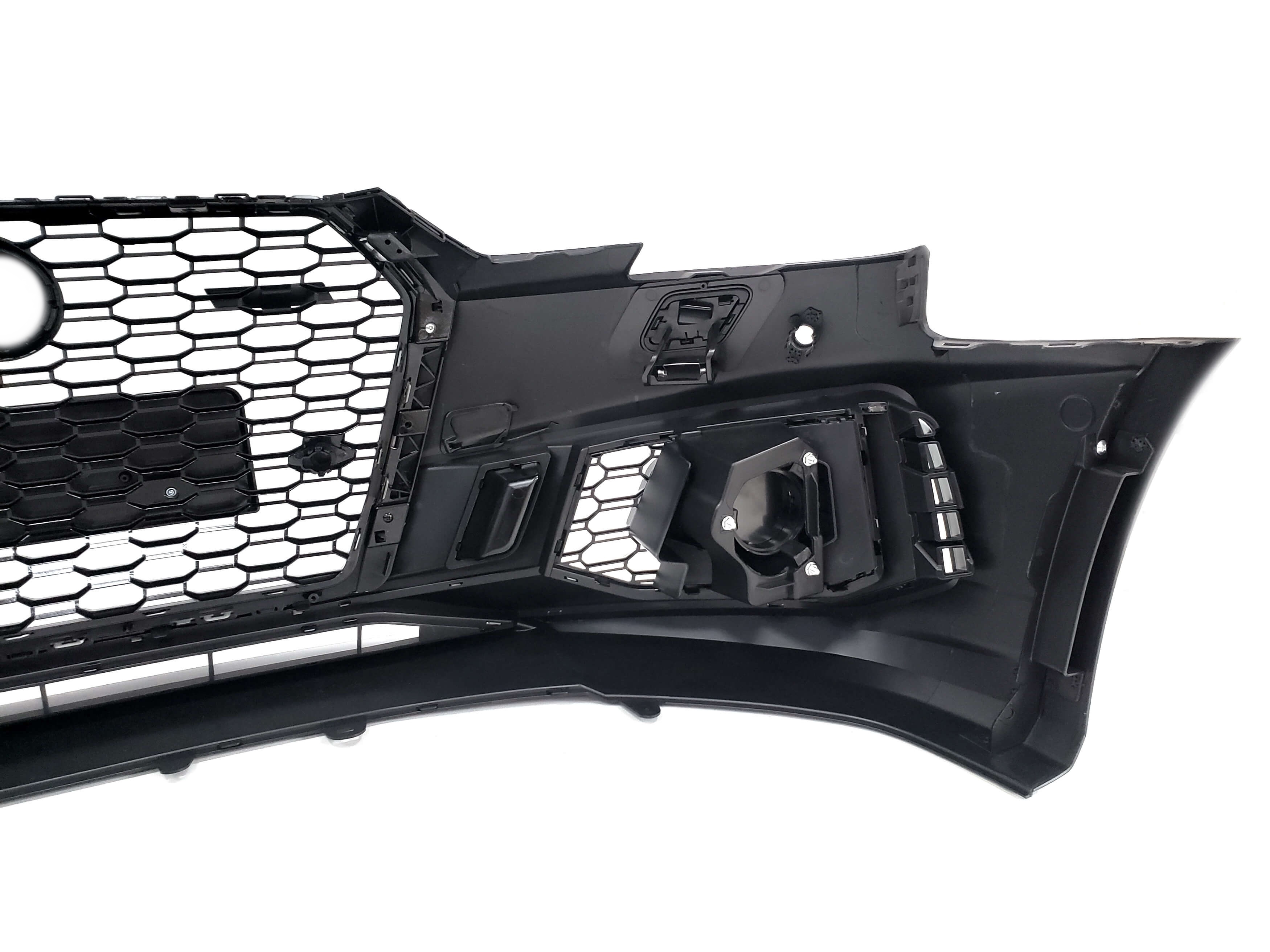 Передній бампер (в стилі RS4 під радари V3) на Audi A4 B9 2015-2019 року 5
