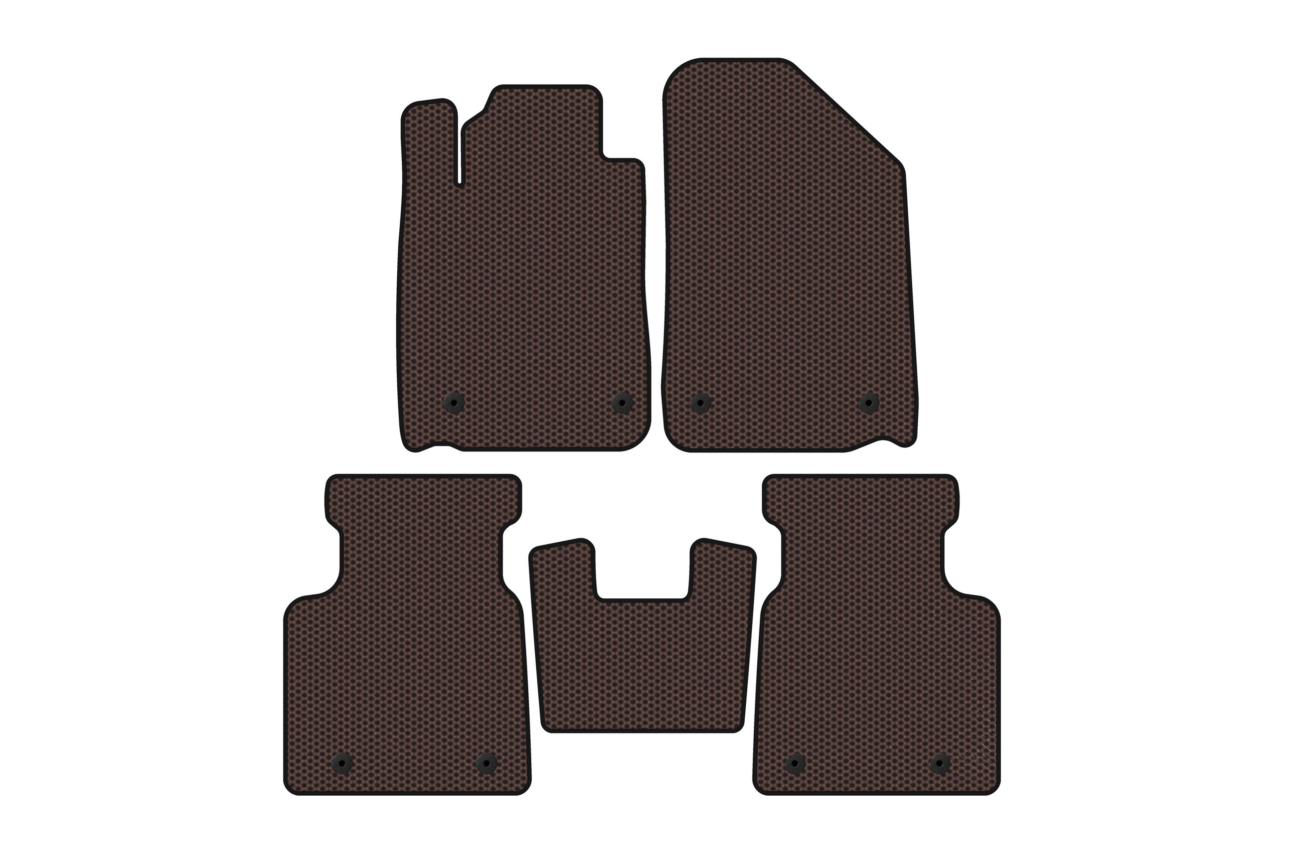 Гумові килимки Carsuit (Коричневий)