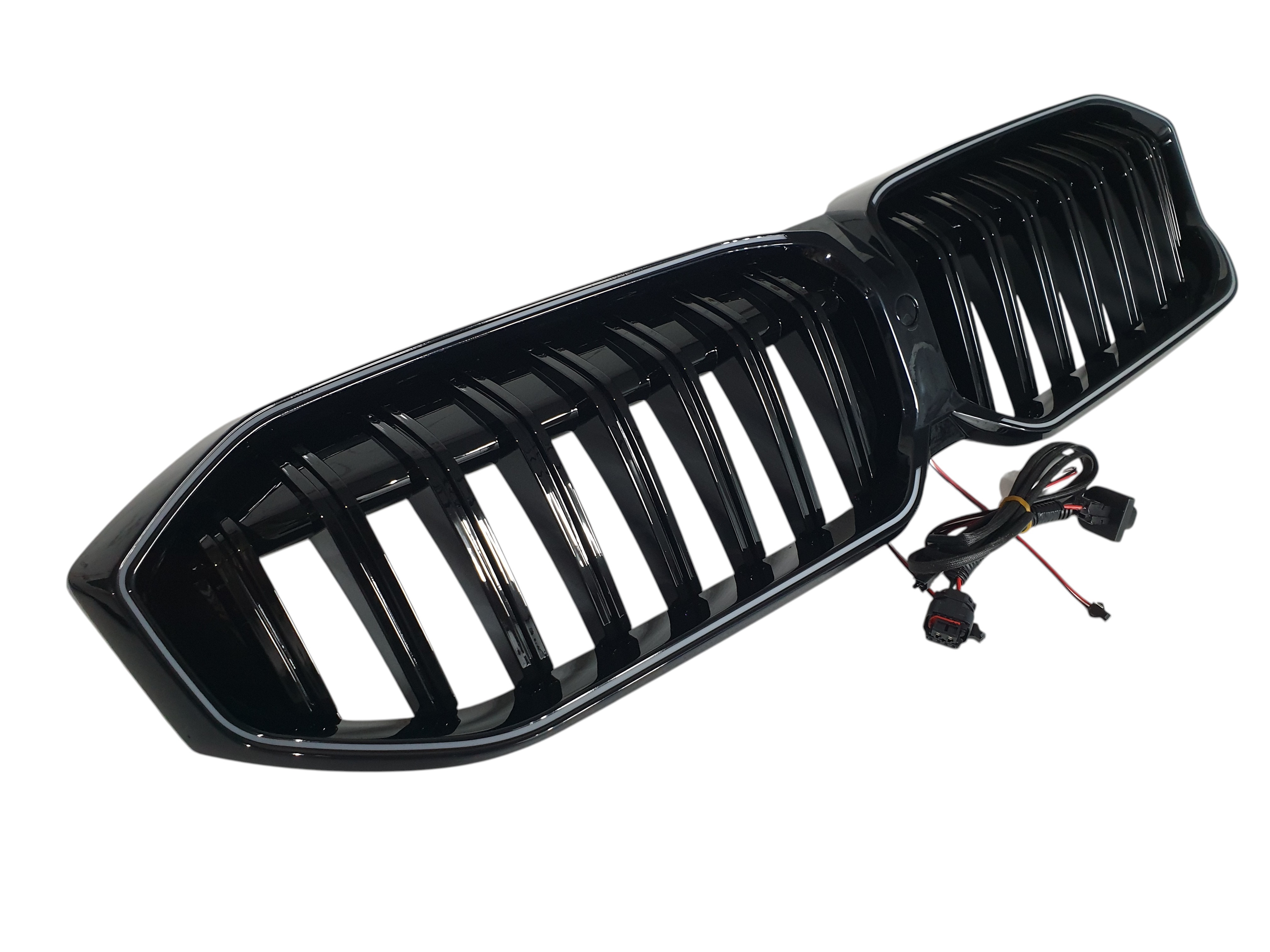 Ніздрі Чорний глянець LED (Iconic Glow) 1bar на BMW 3 Series G20 / G21 2022-2024 року 5