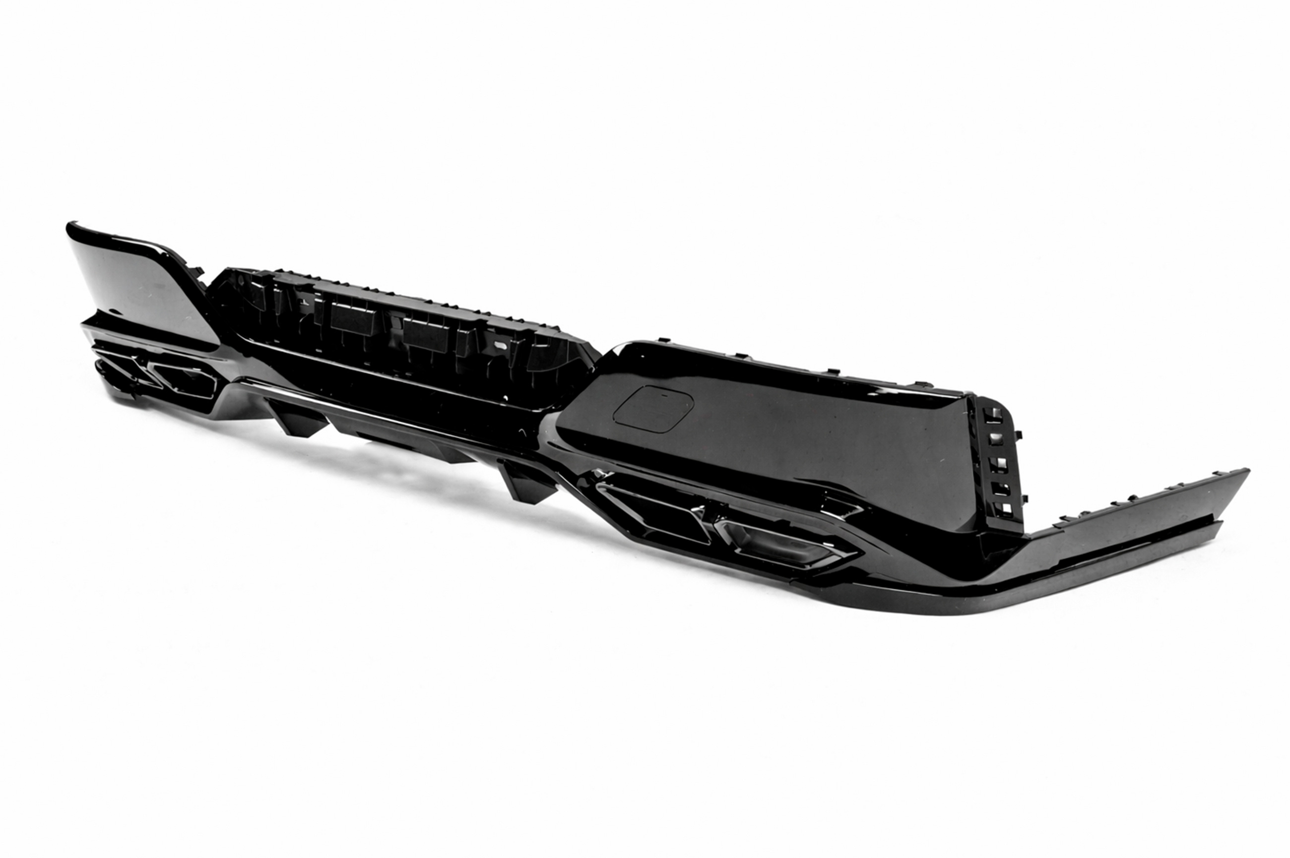 Дифузор заднього бампера з насадками (для M760, M-Sport та i7 M70) 4