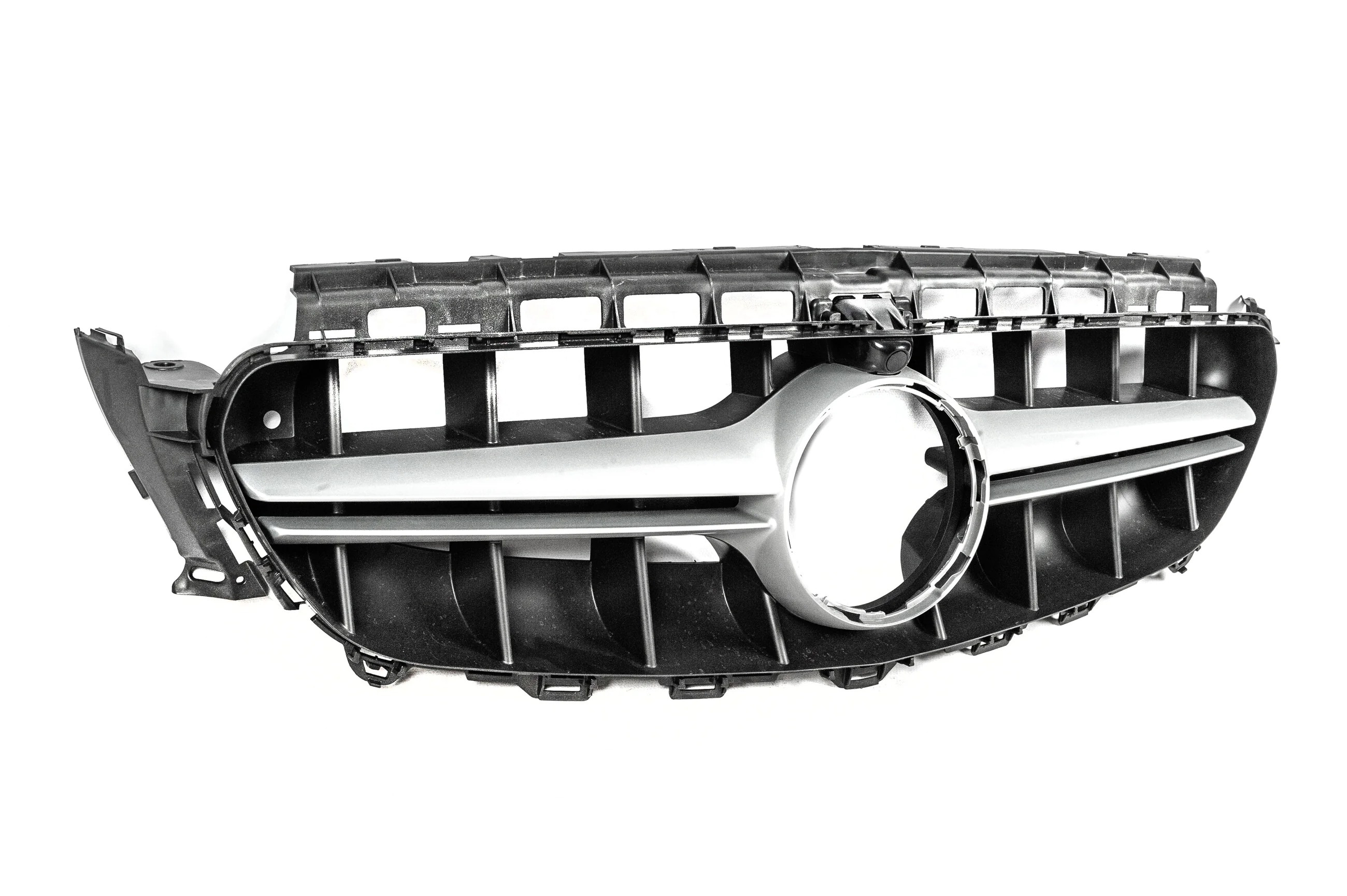 Передня решітка в дизайні E63 AMG Silver (для Avantgarde/AMG-Line/E43/E53 2016-2020) 3