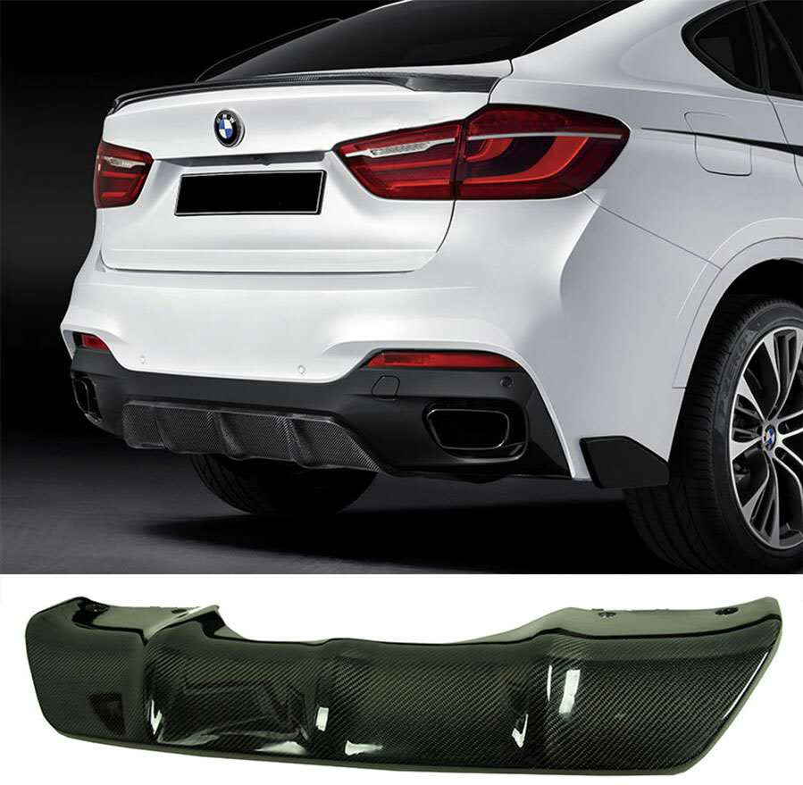 Дифузор заднього бампера V2 (для M-Sport, Карбон) 5