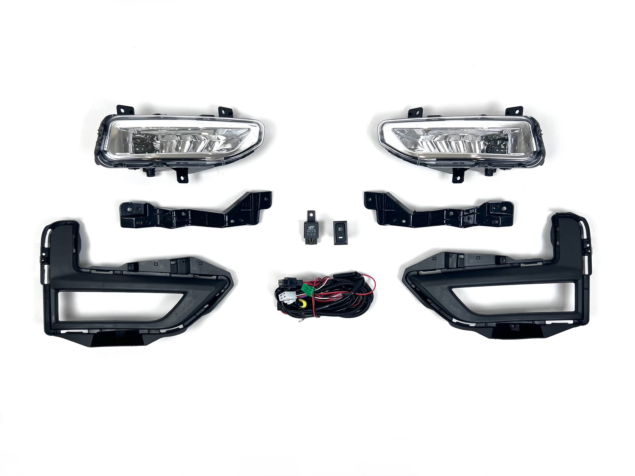 LED протитуманні фари Nissan X-Trail T32/Rogue 2017-2020 (повний комплект для встановлення)