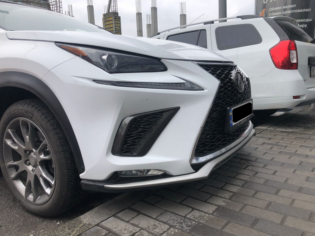 Бампер F-Sport рестайлінг 2018+ для Lexus NX 2014-2021 6