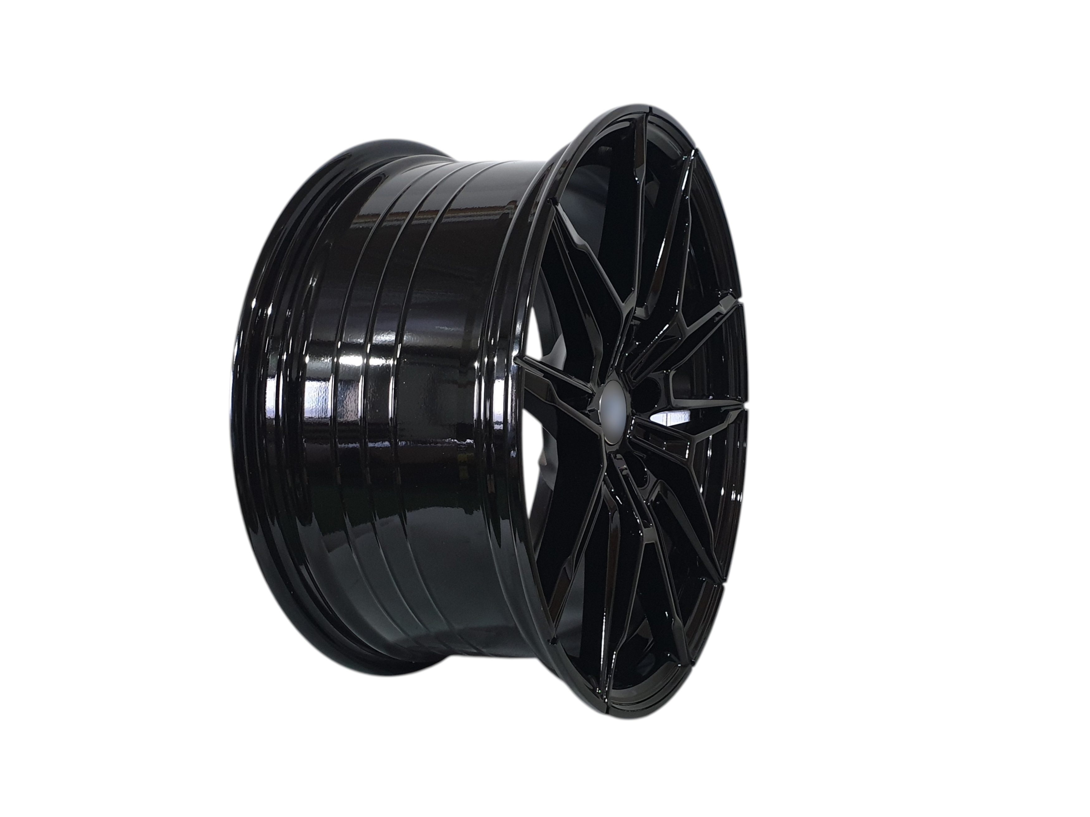R18 Gloss Black Диски (одноширокі 8,5J ET35) на BMW 3 Series G20 / G21 2018-2022 року 2
