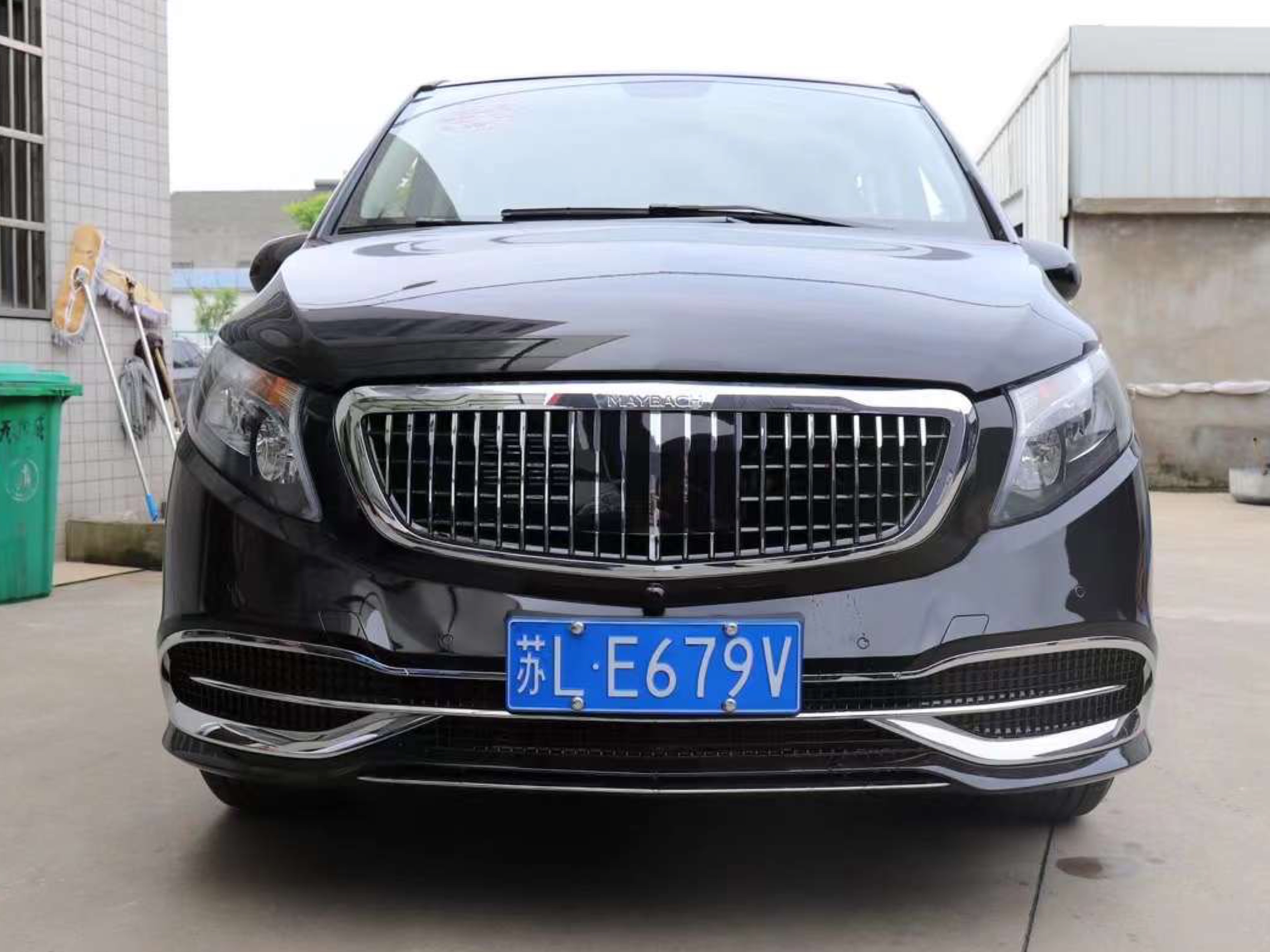 Бампер передний Maybach Mercedes V Class Vito Metris W447 2014-2023 3
